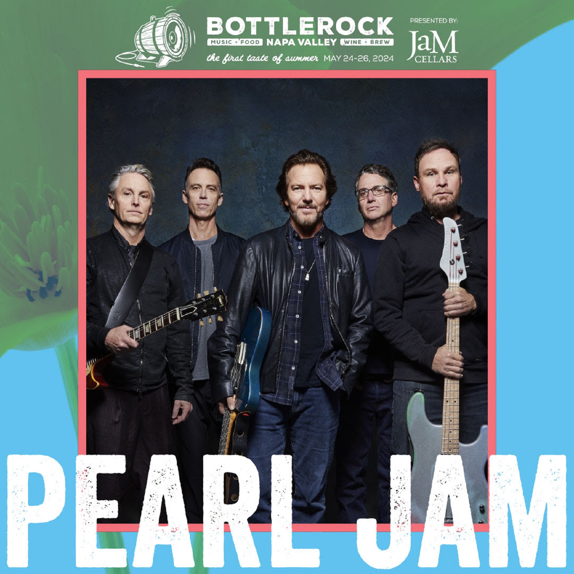 Pearl Jam to Headline BottleRock Festival 2024