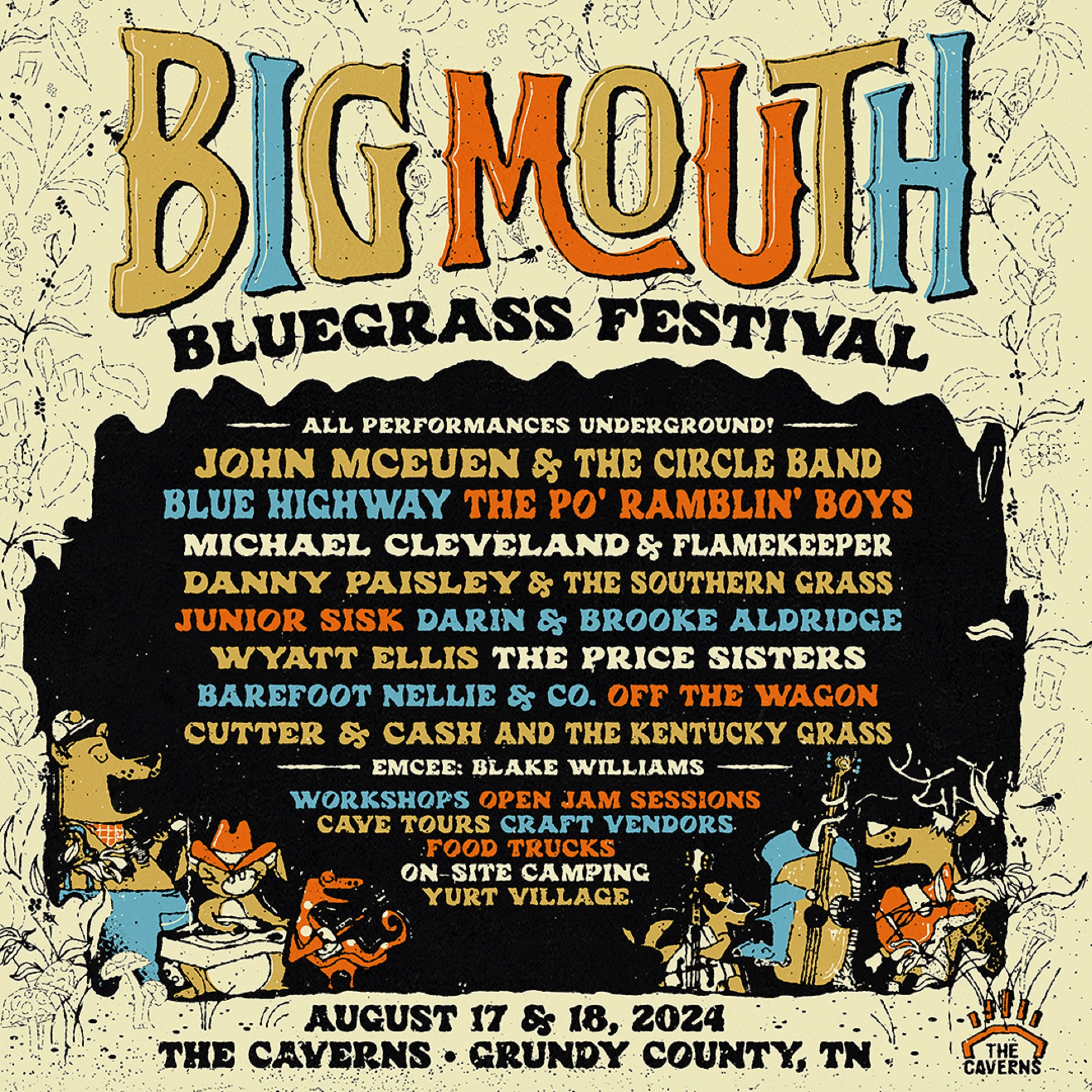 Big Mouth Bluegrass Festival at The Caverns