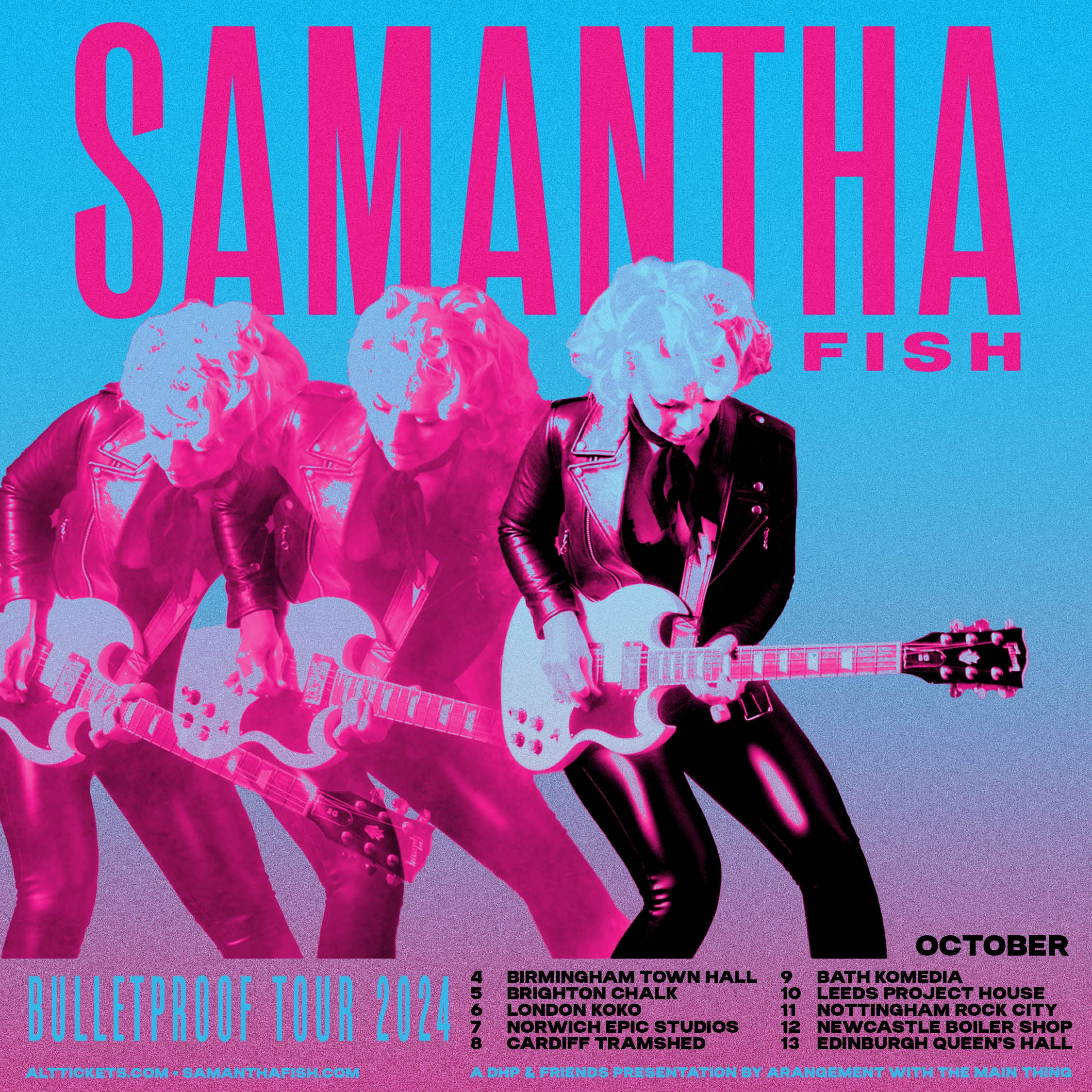 Samantha Fish Announces Bulletproof October 2024 UK Tour