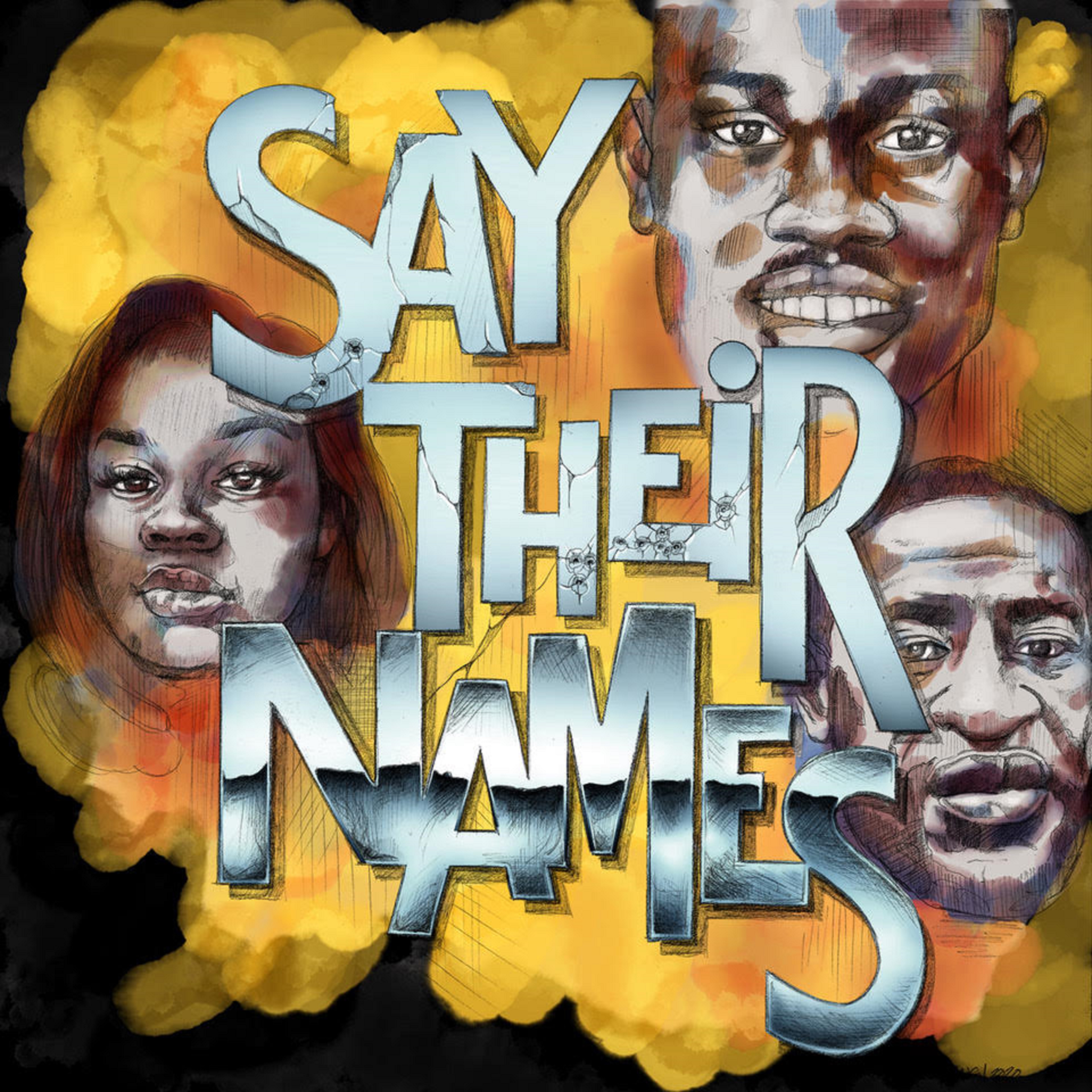 "Say Their Names" Jazz Anthem Featuring Cedric Myton of The Congos