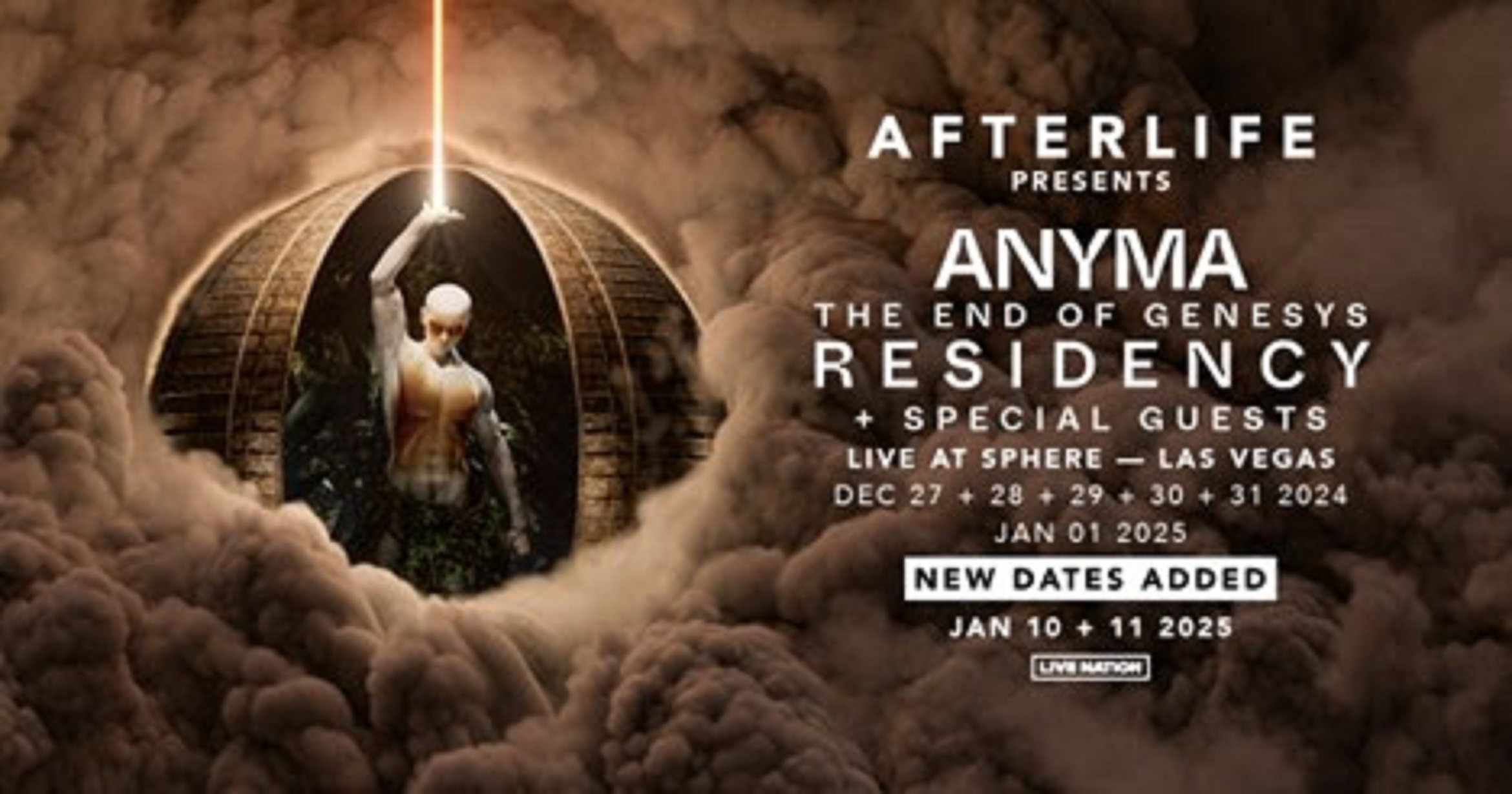 Afterlife Presents Anyma 'The End of Genesys' Live at Sphere Las Vegas