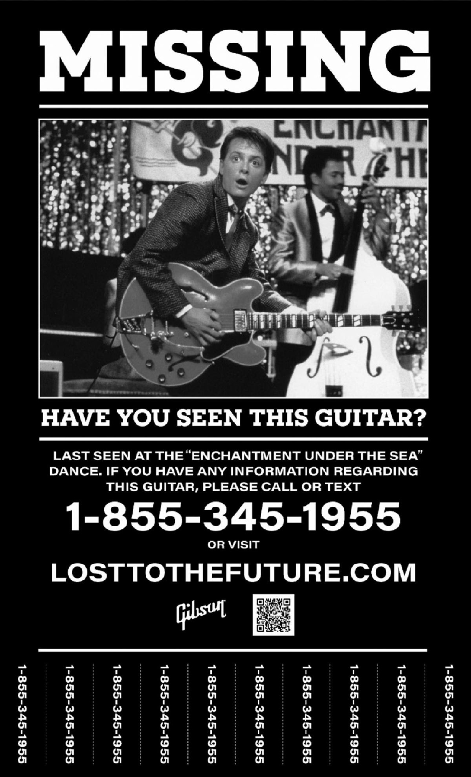 Gibson and Michael J. Fox Launch Global Search for Missing Guitar from Iconic 80s Film ‘Back To The Future,’ Hunt Underway for Cherry Red Gibson ES-345 that Disappeared 40 Years Ago