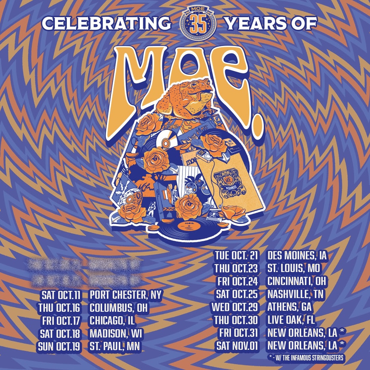 moe. Announces Fall 2025 Tour Dates, Continuing Landmark 35th Year