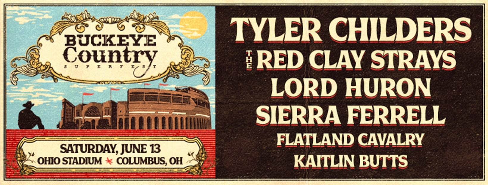 TYLER CHILDERS SET TO HEADLINE NINTH ANNUAL BUCKEYE COUNTRY SUPERFEST