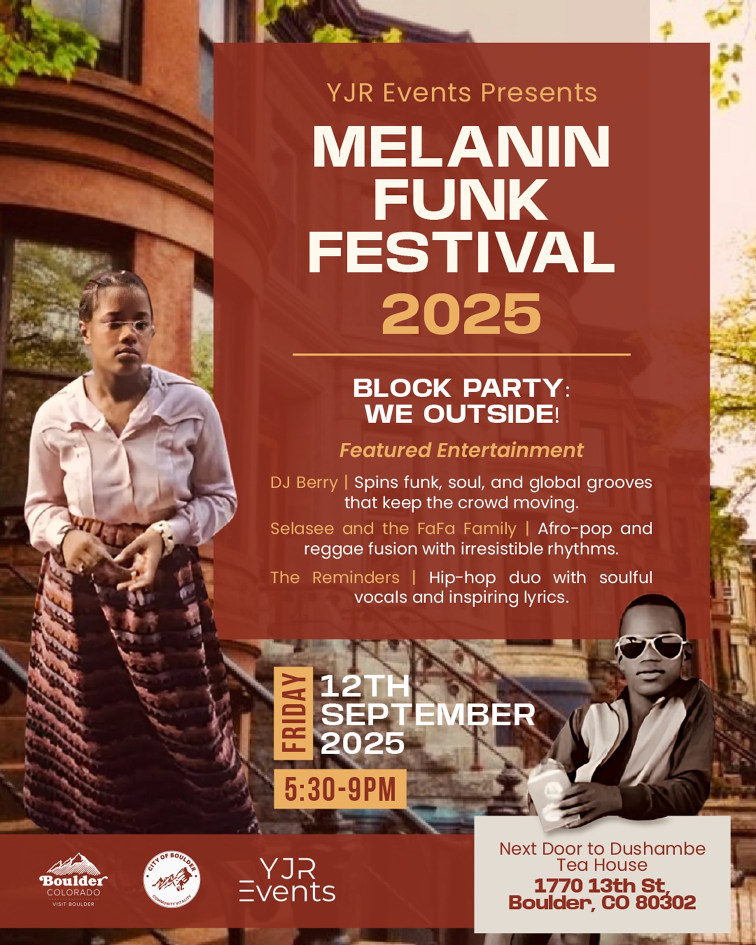  Melanin Funk Festival 2025: Boulder’s Ultimate Block Party Returns with Soul, Rhythm, and Unity