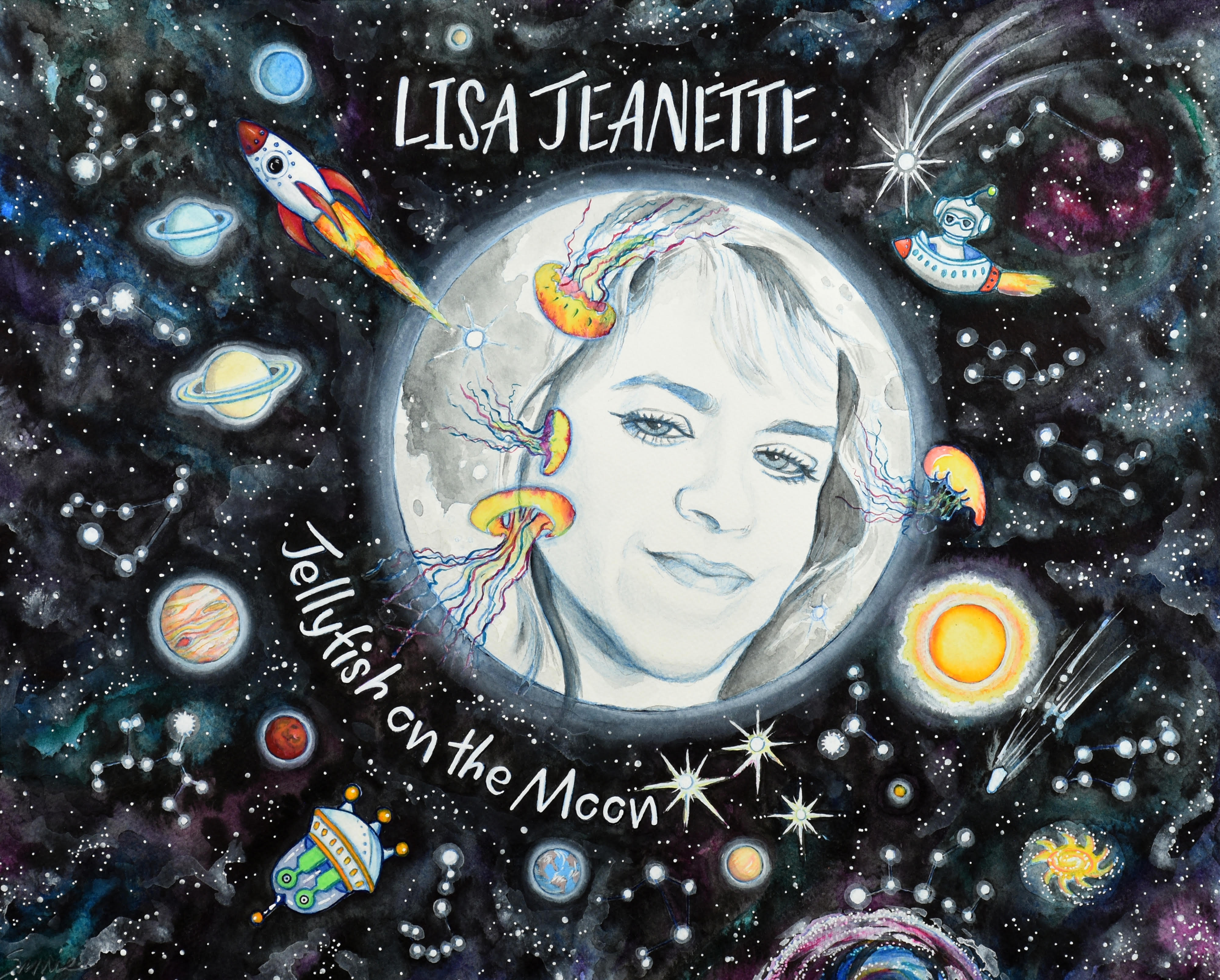 Lisa Jeanette Launches New Album 'Jellyfish On The Moon'