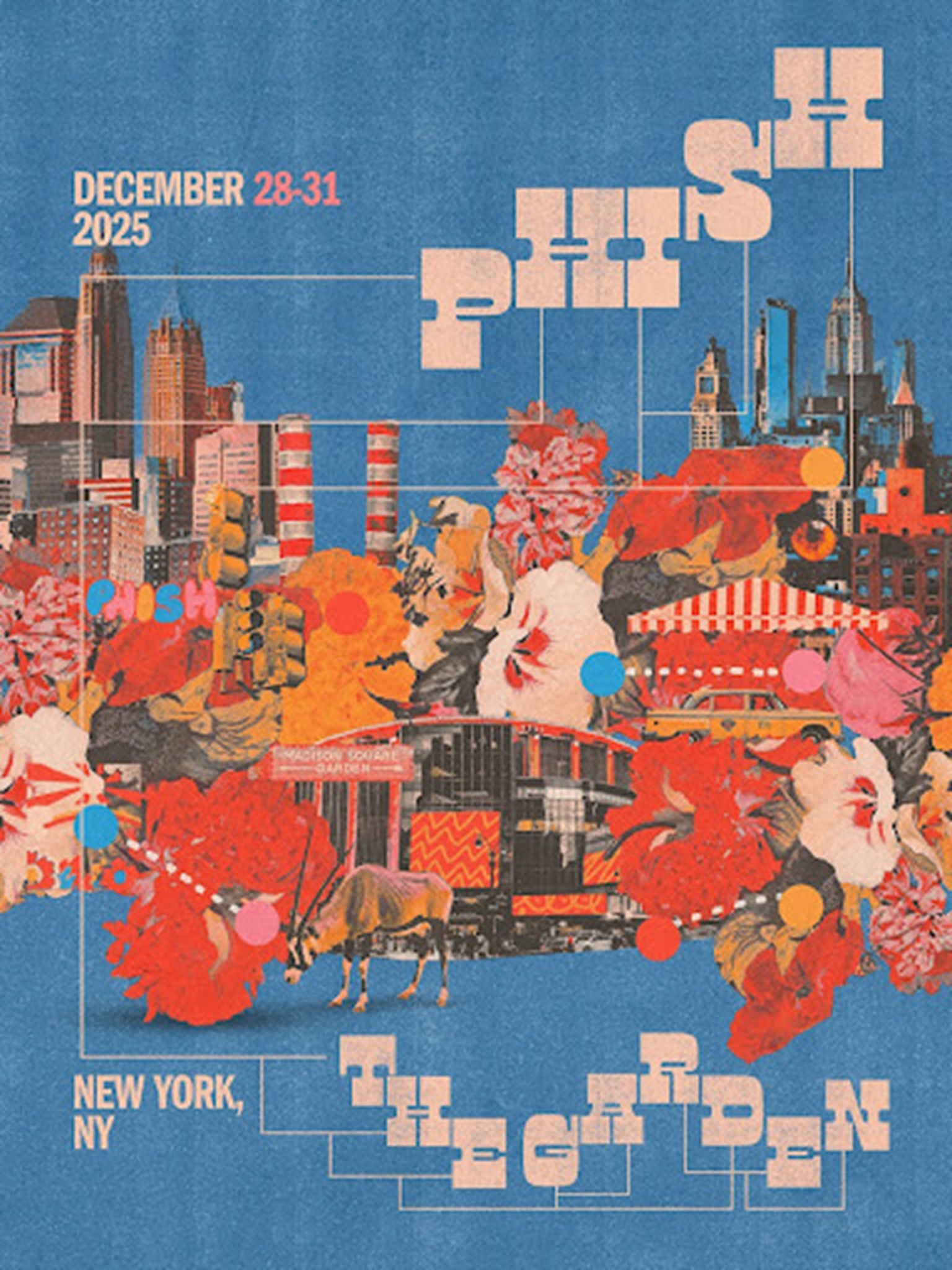 PHISH ANNOUNCE 2025 NEW YEAR’S RUN AT MADISON SQUARE GARDEN