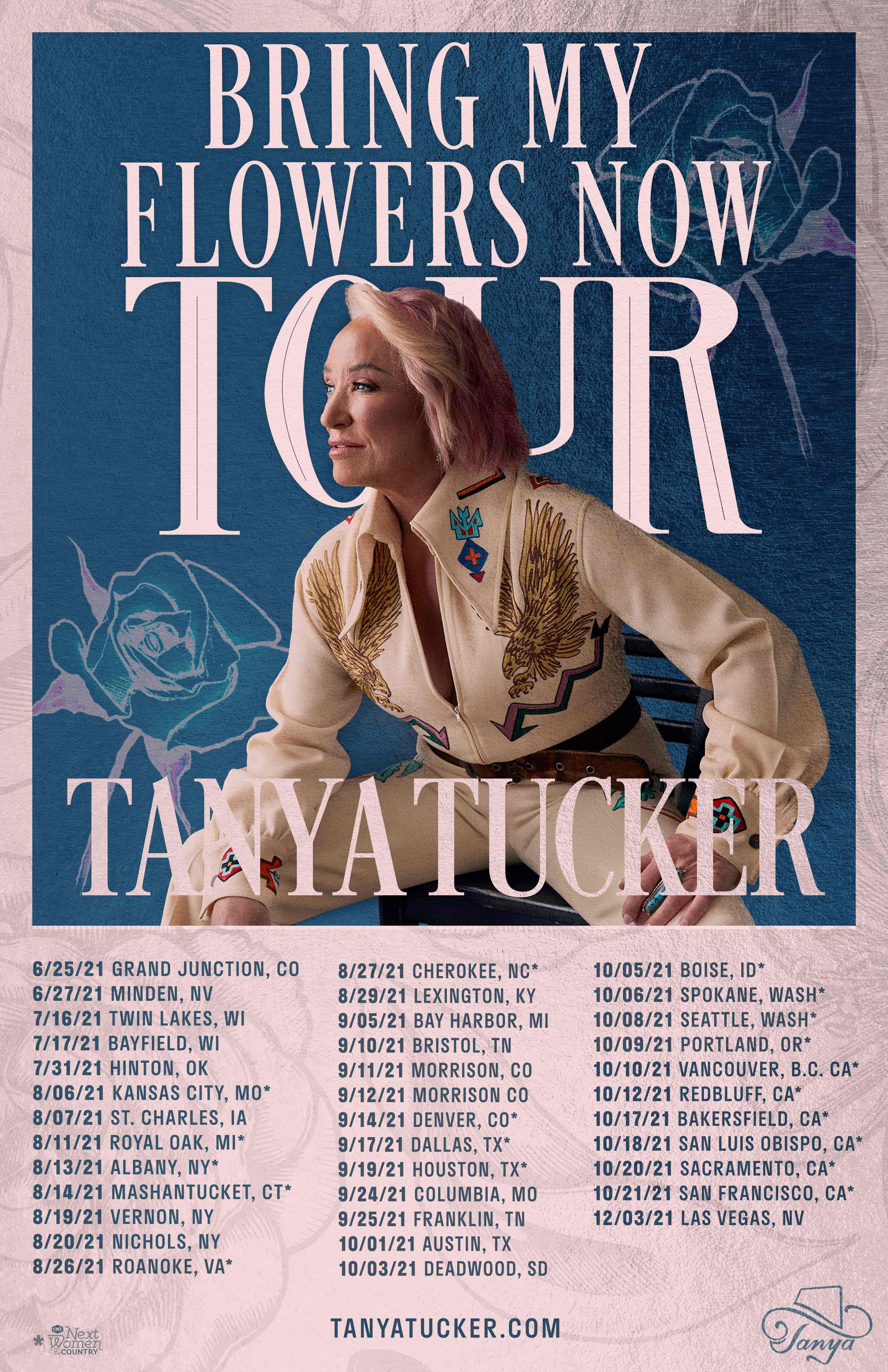 Tanya Tucker Announces 2021 Tour Dates