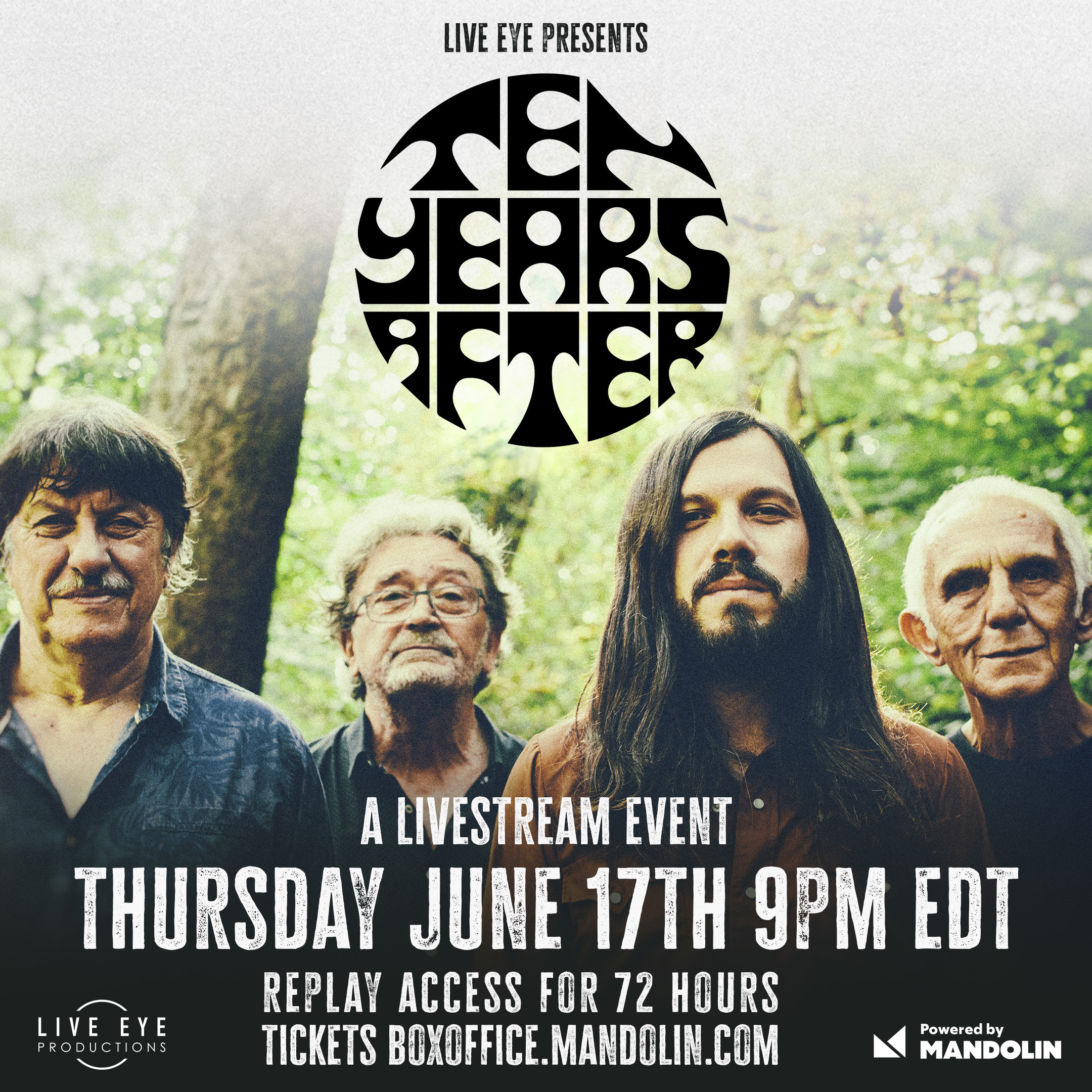 Ten Years After Announce Livestream Event, "Blue Crossroads"