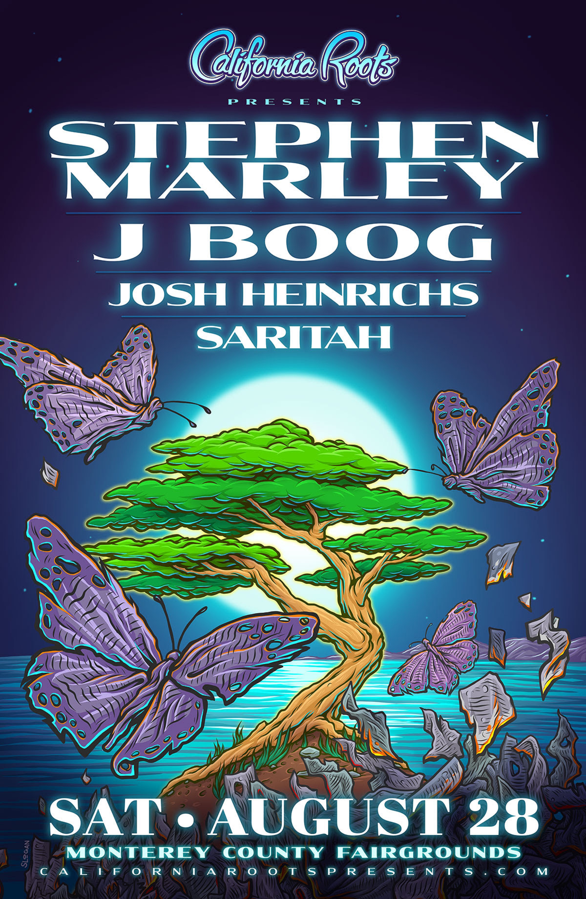 Performances from Stephen Marley, J Boog, Josh Heinrichs, & Saritah