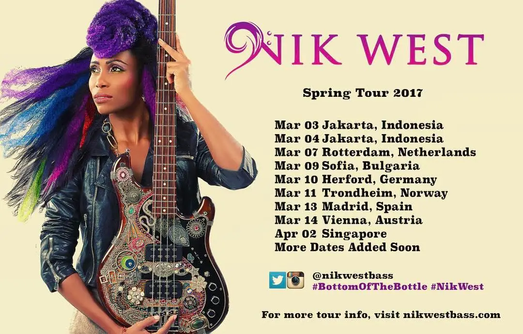 Nik West to tour in the Spring + New Video