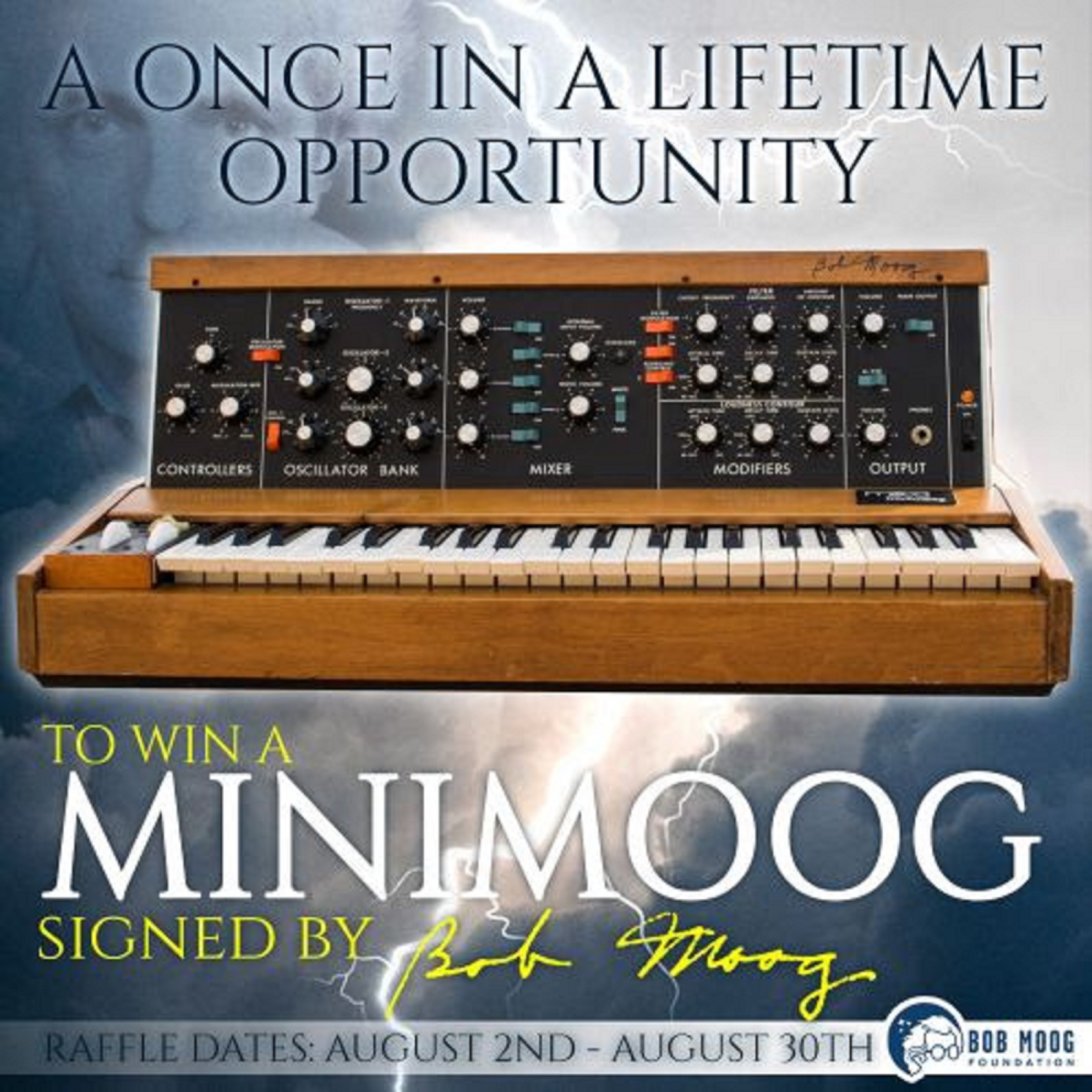 Bob Moog Foundation Announces 15th Anniversary Raffle