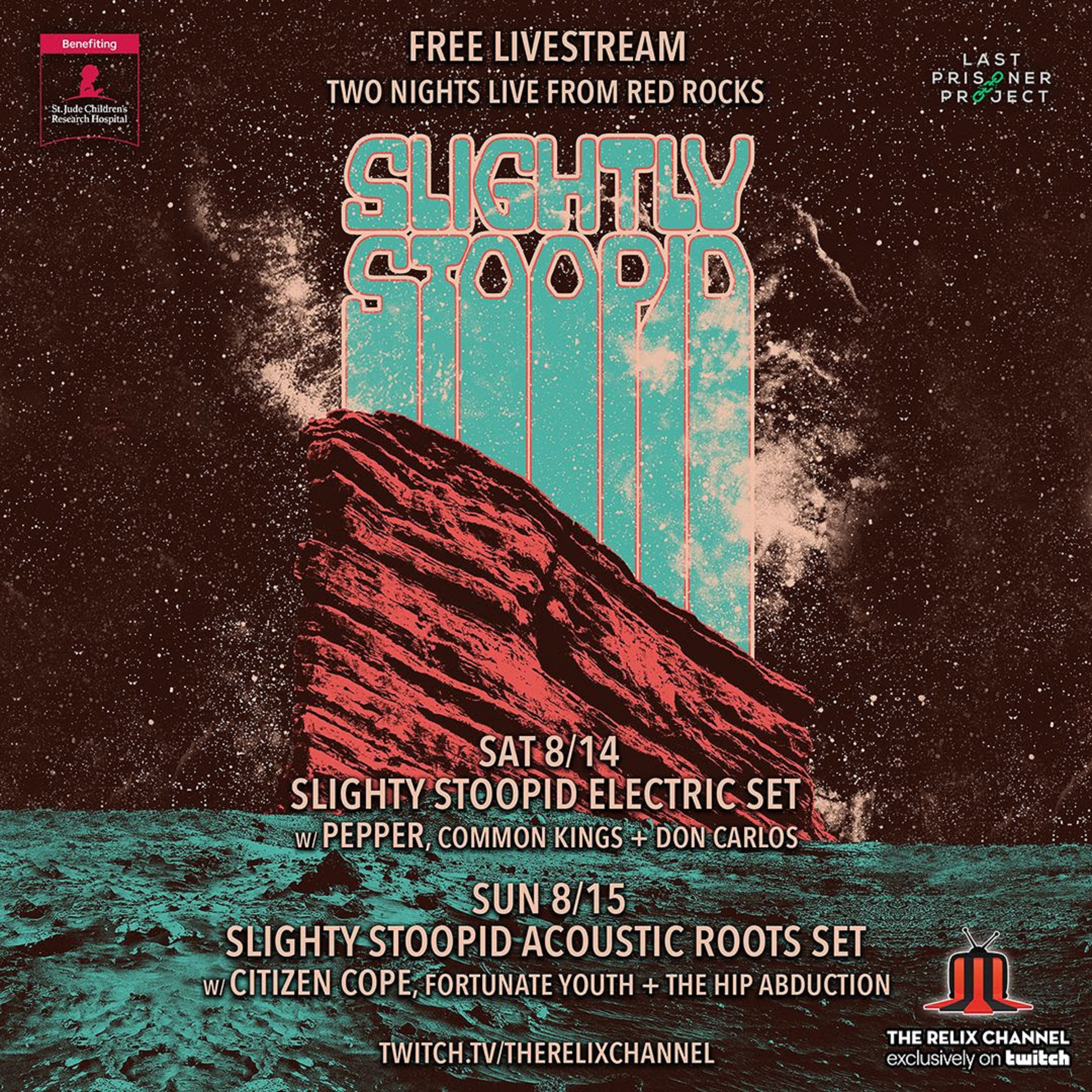 SLIGHTLY STOOPID “DOUBLE ON THE ROCKS” ANNOUNCES TWO FREE LIVESTREAMS THIS WEEKEND