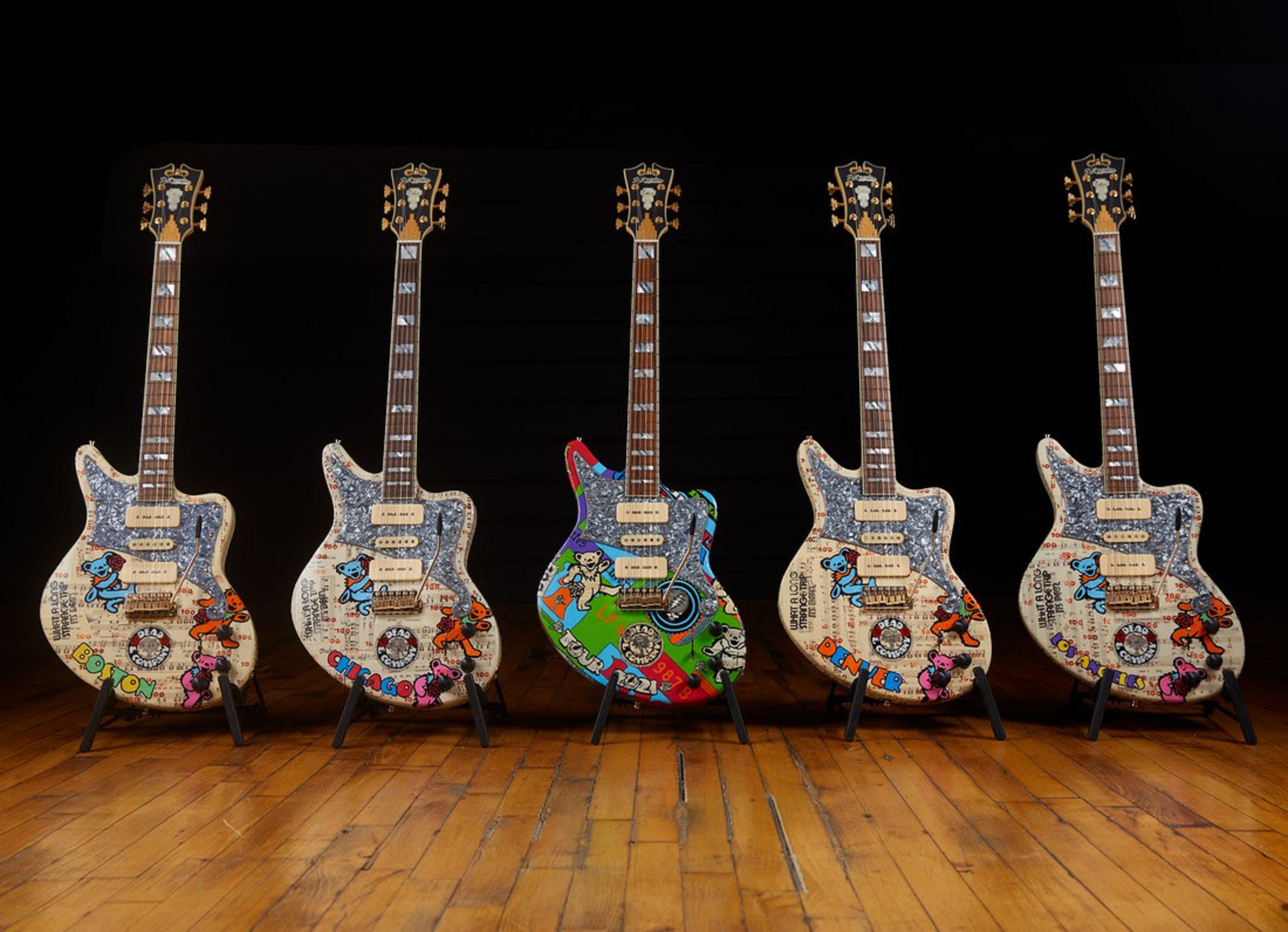 HeadCount Announces Dead & Company Branded D'Angelico Guitars Auction Supporting REVERB and the Dead Family Charities