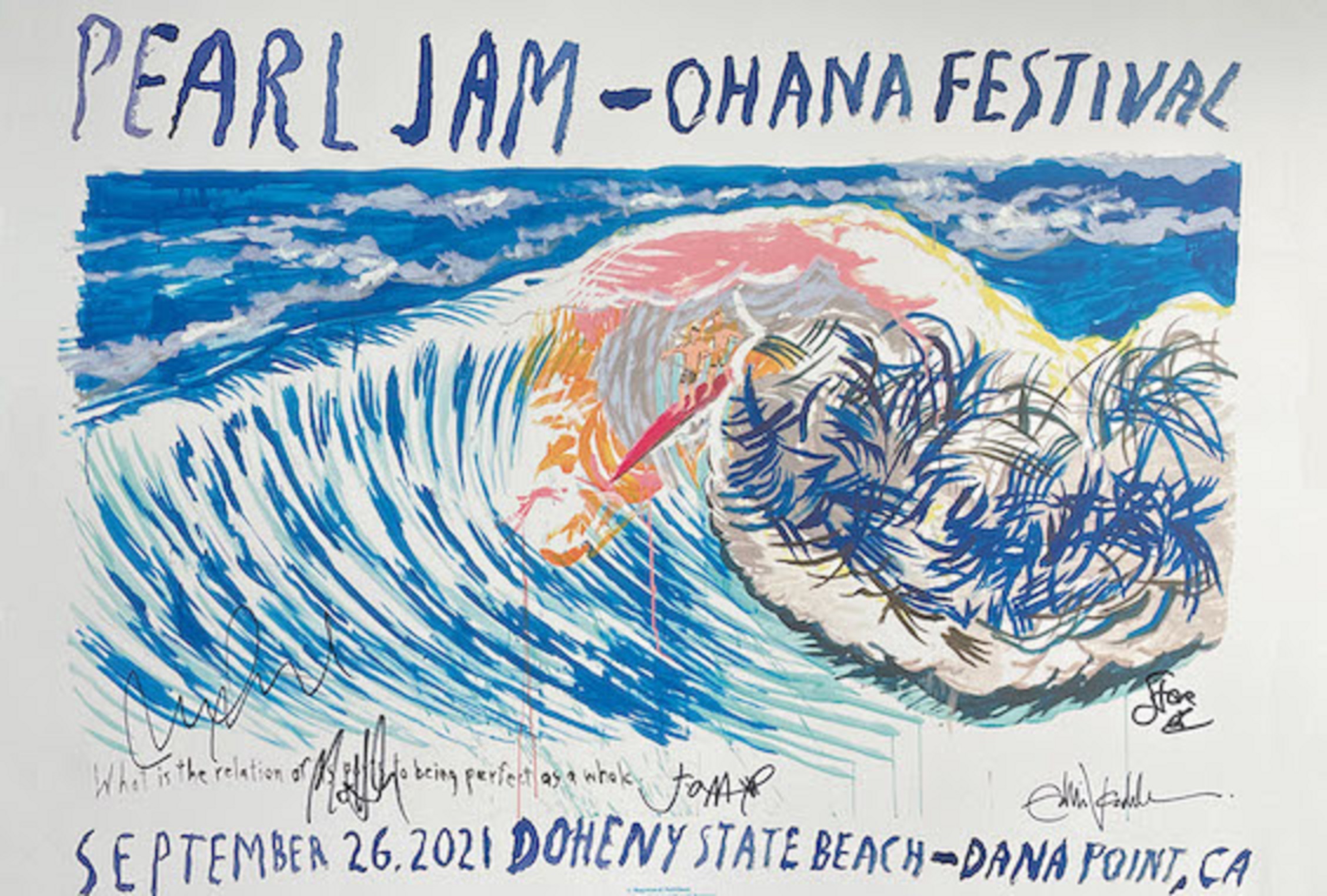 Last Call - Ohana Festival Poster Raffle