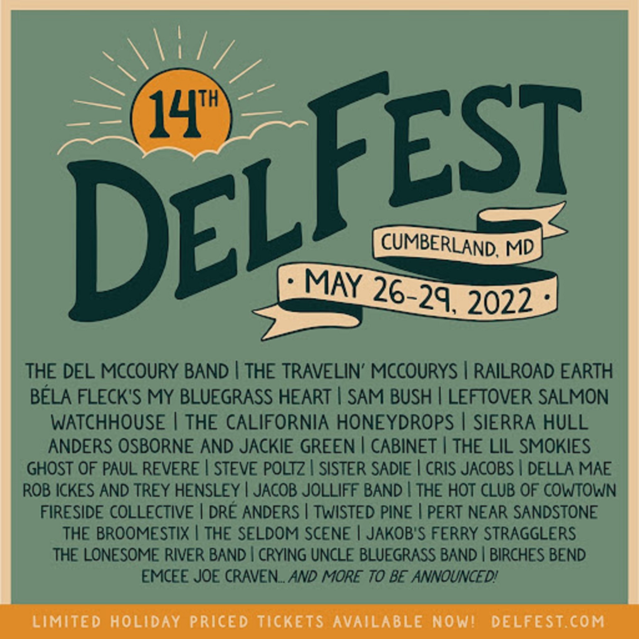 DelFest announces triumphant return of 14th annual festival