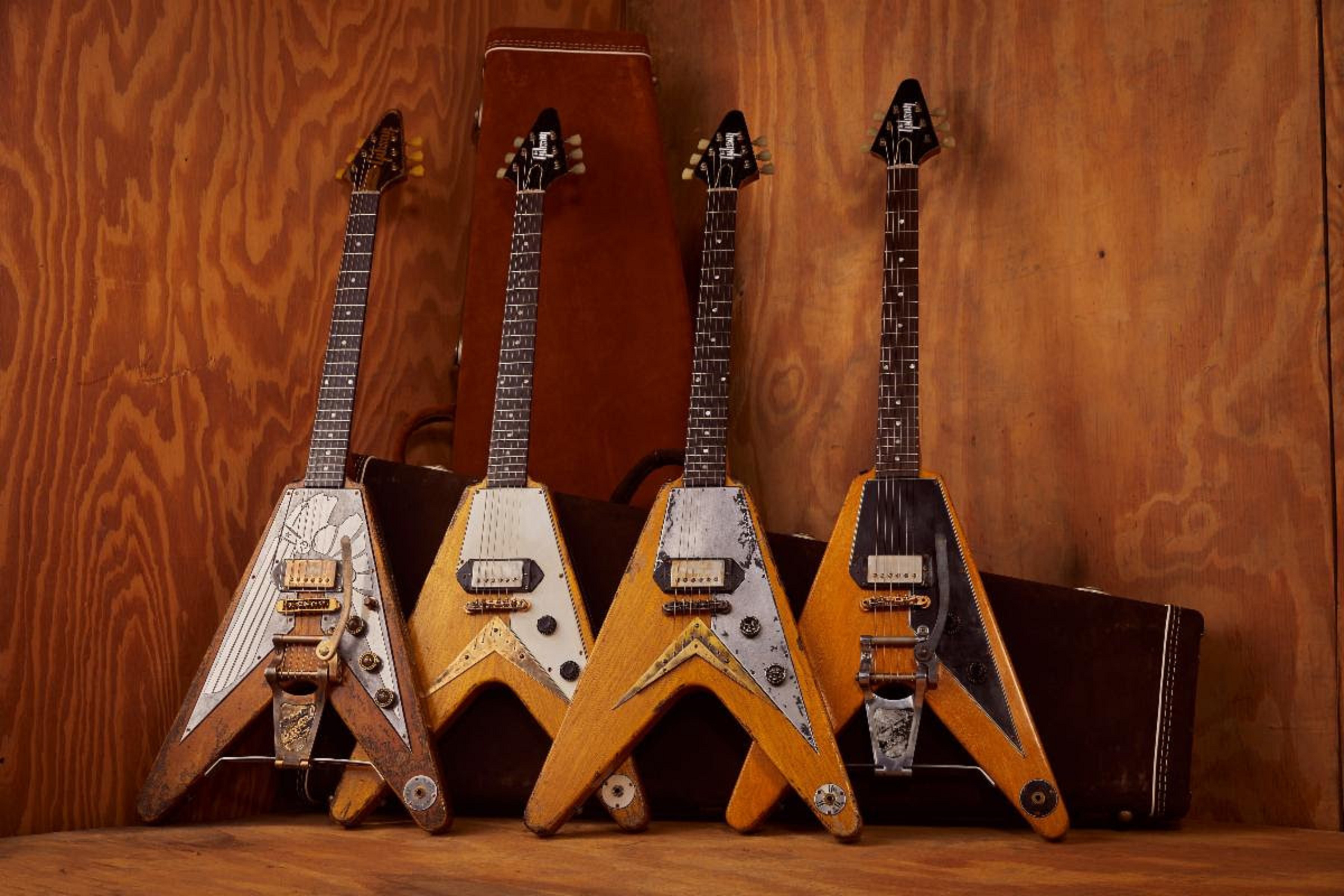 Gibson: Launches Master Artisan Collection With Leo Scala Super ‘58 Flying V’s