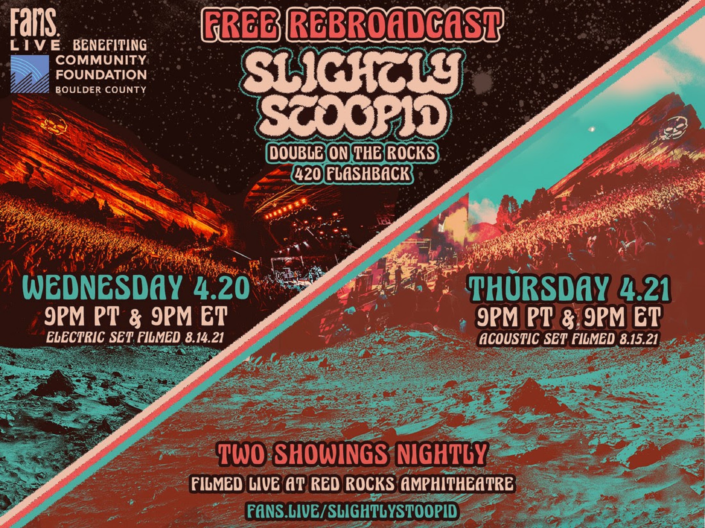 Slightly Stoopid Announce Red Rocks Livestream | Add Dates to 'Summer Traditions 2022' Tour