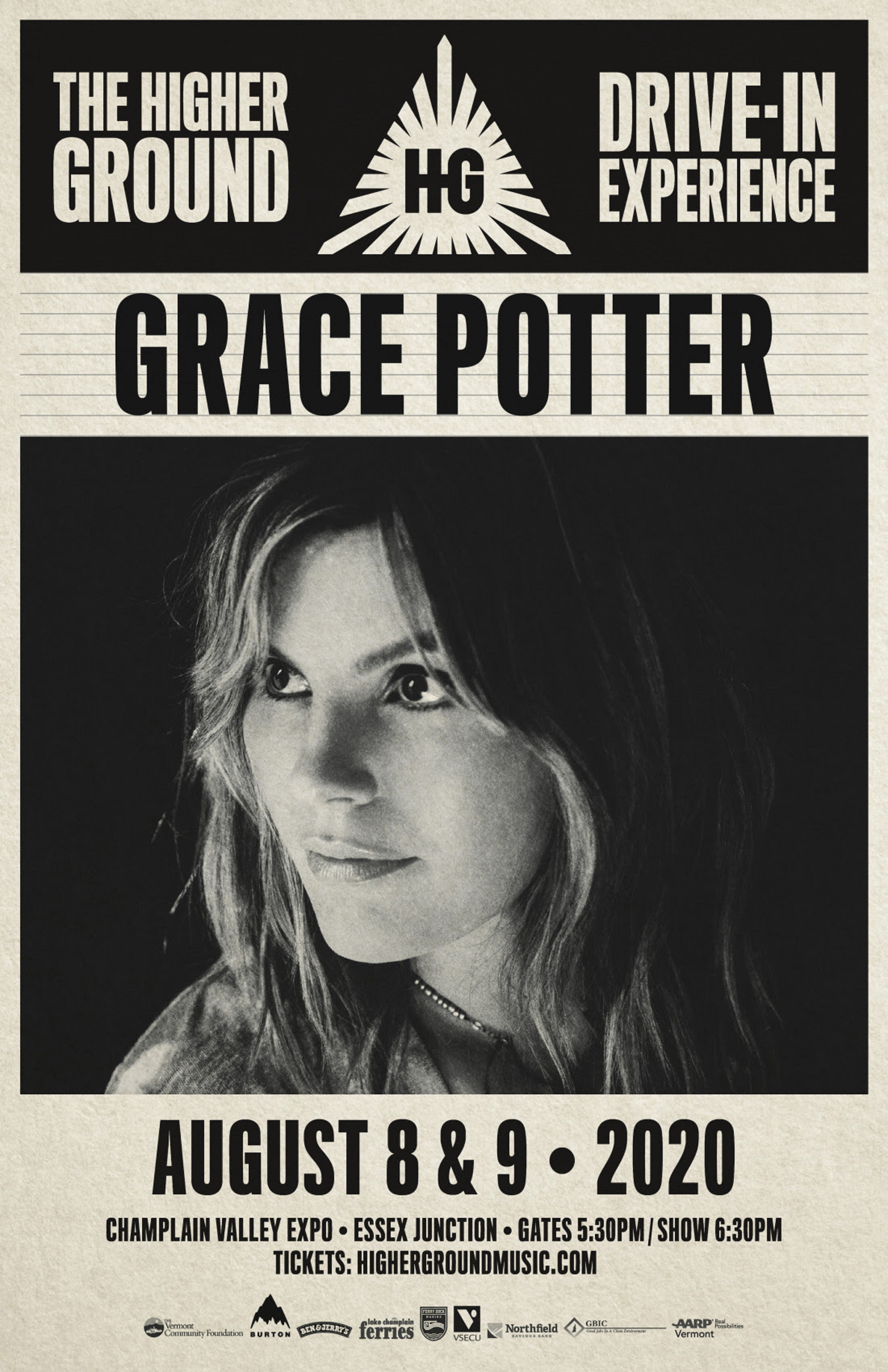 Grace Potter Live at the Higher Ground Drive-In Experience