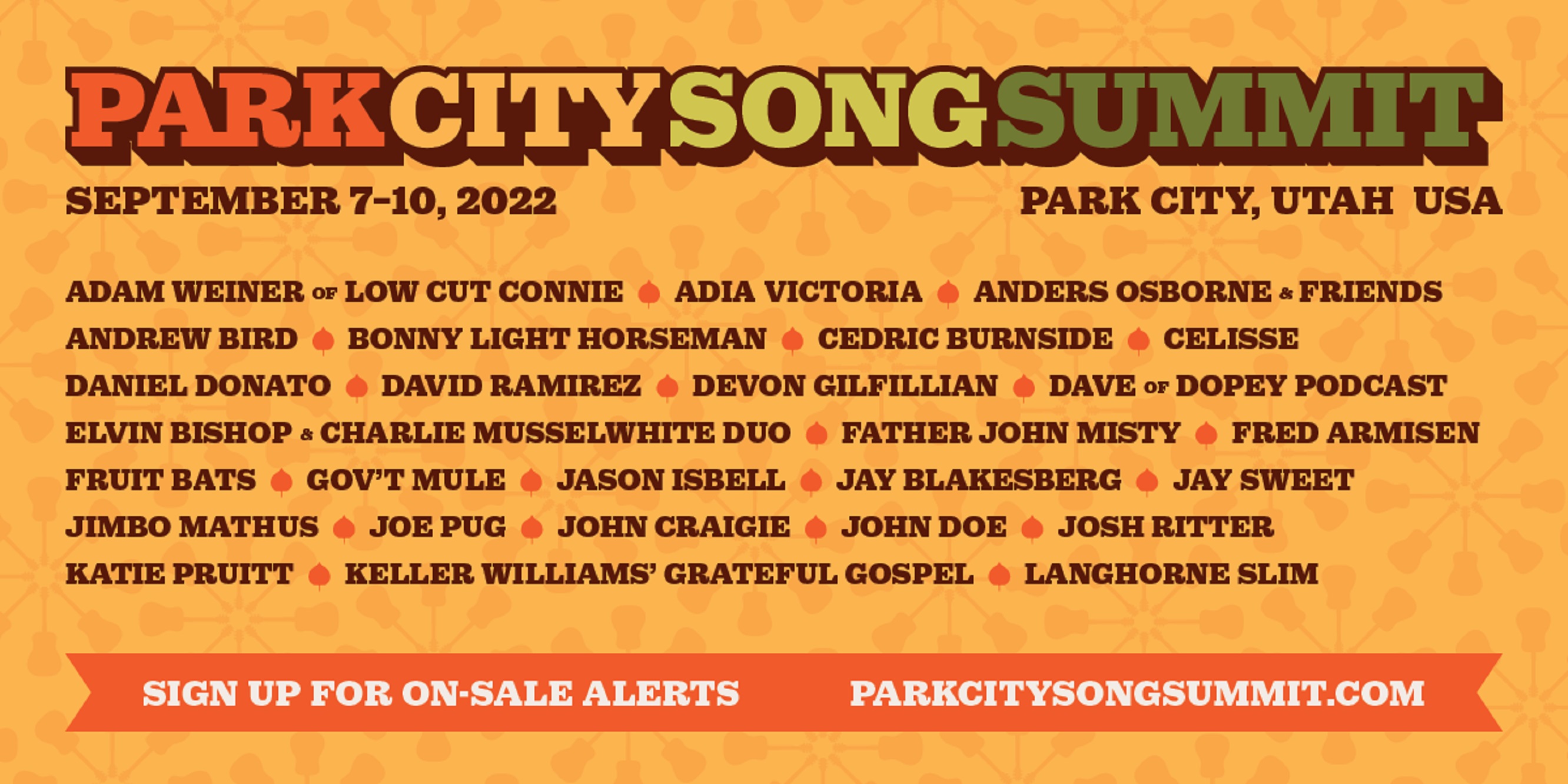 Park City Song Summit Announces Intimate Mountain Retreat for Music Lovers