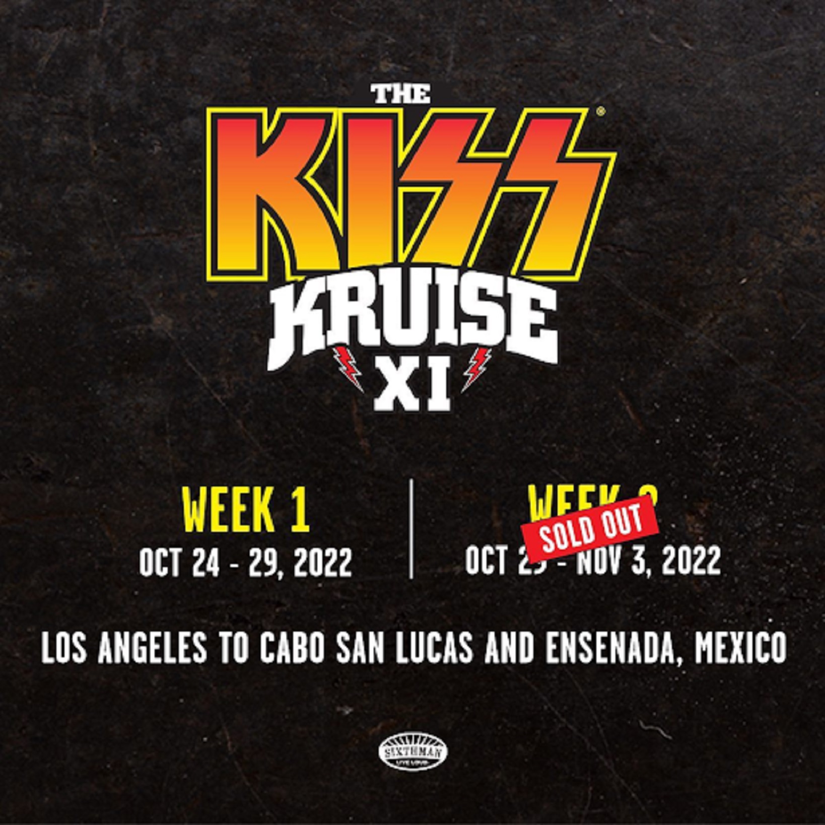 KISS and Sixthman unveil all-star Kiss Kruise XI lineups