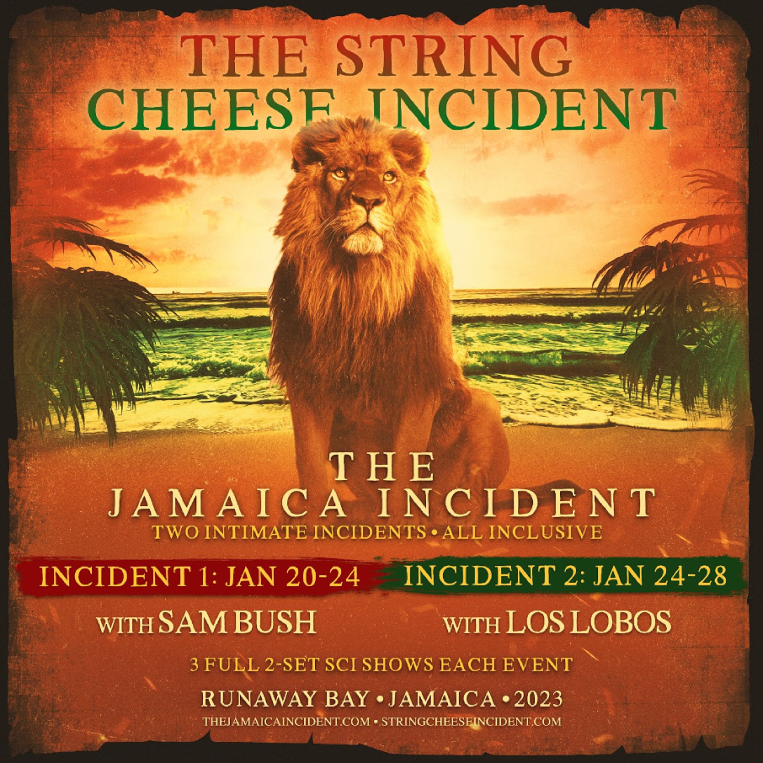 The String Cheese Incident announces return to Runaway Bay, Jamaica; January 2023
