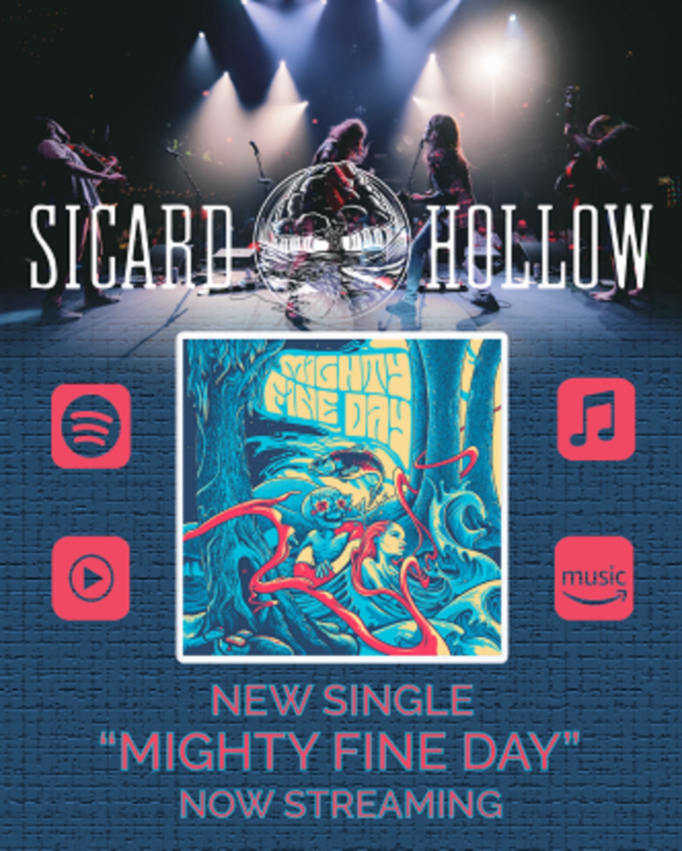 Sicard Hollow Independently Releases New Single “Mighty Fine Day”