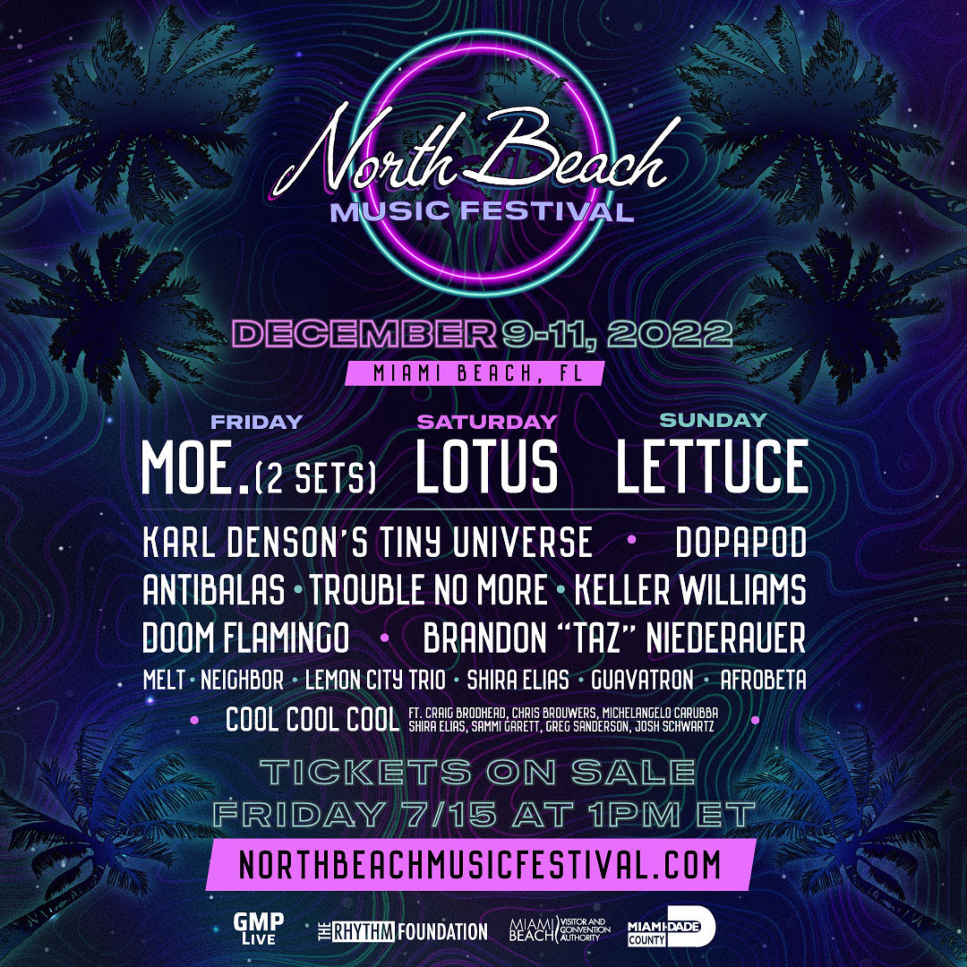 North Beach Music Festival Returns This December!