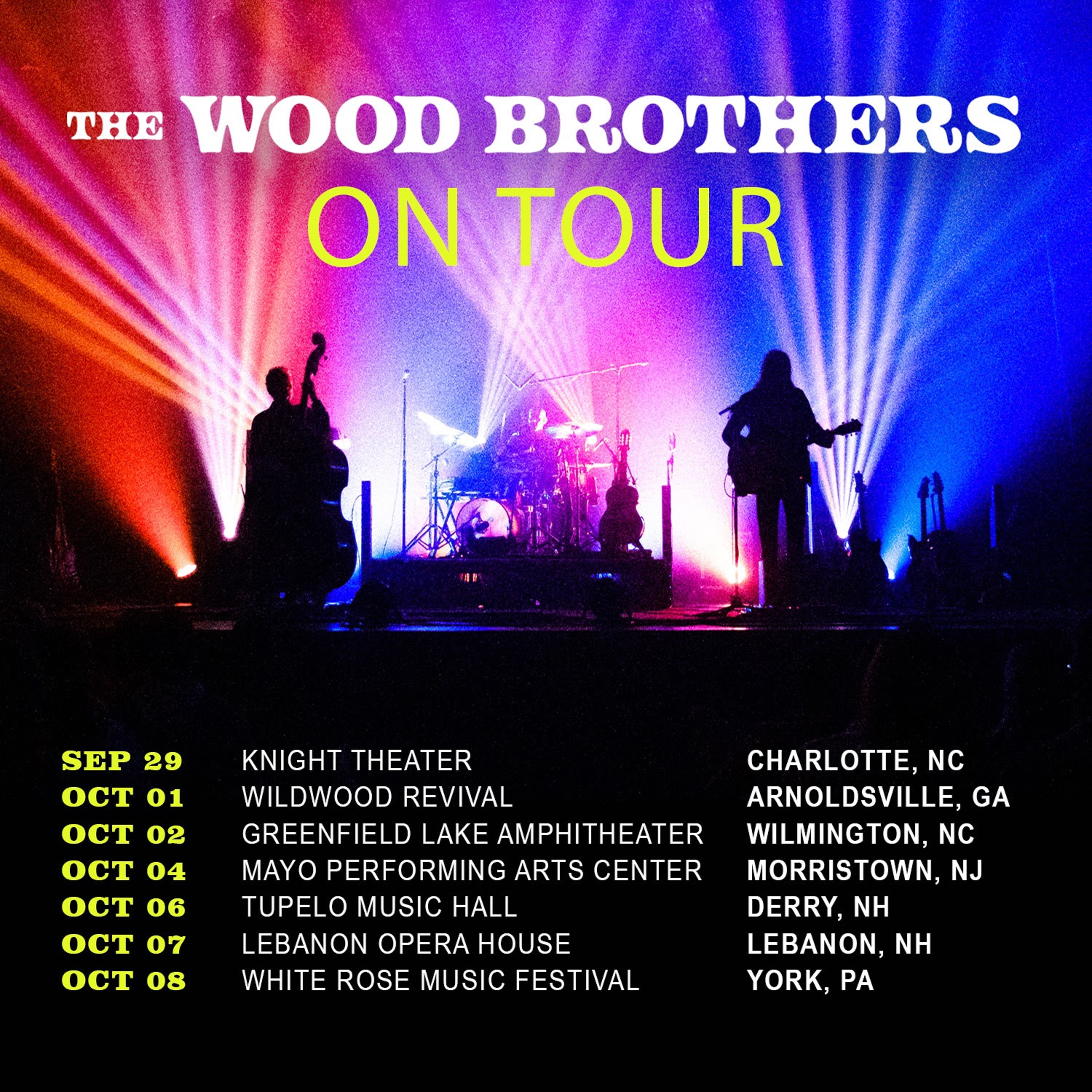 The Wood Brothers Announce 2022 Fall Tour Dates