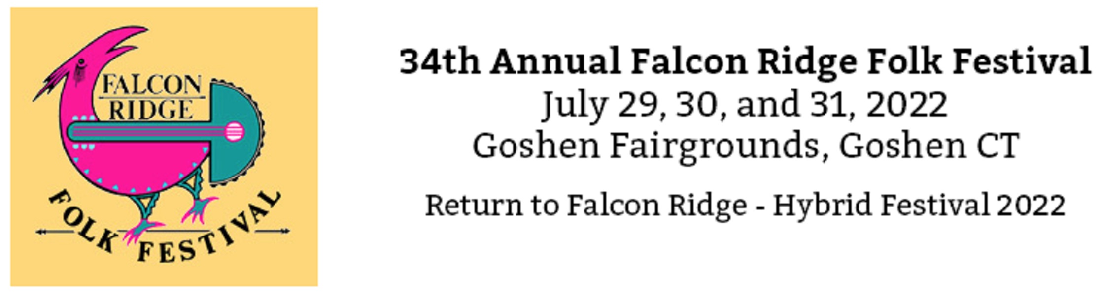 34th Falcon Ridge Folk Festival @ Goshen Fairgrounds