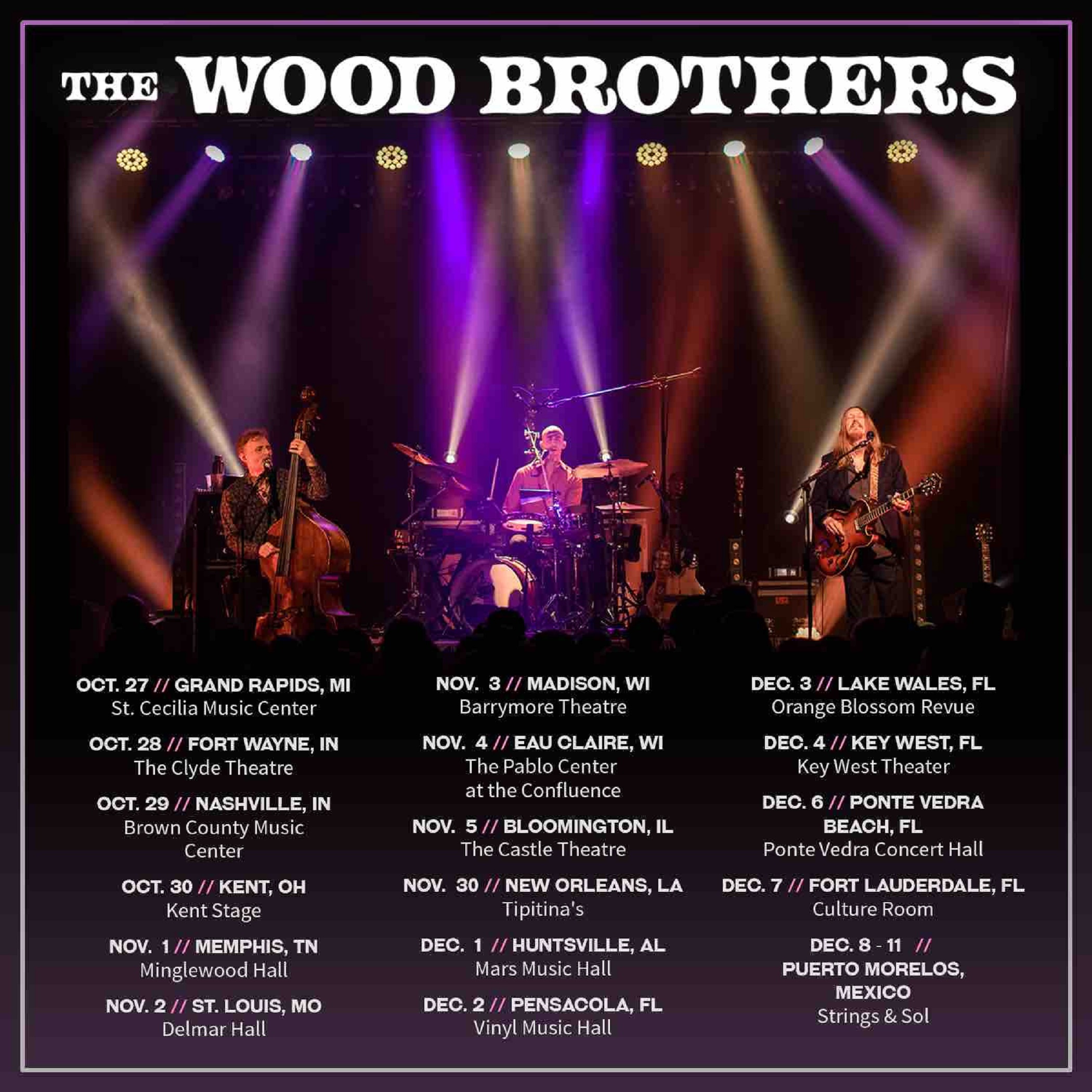 The Wood Brothers Announce Additional 2022 Fall Tour Dates