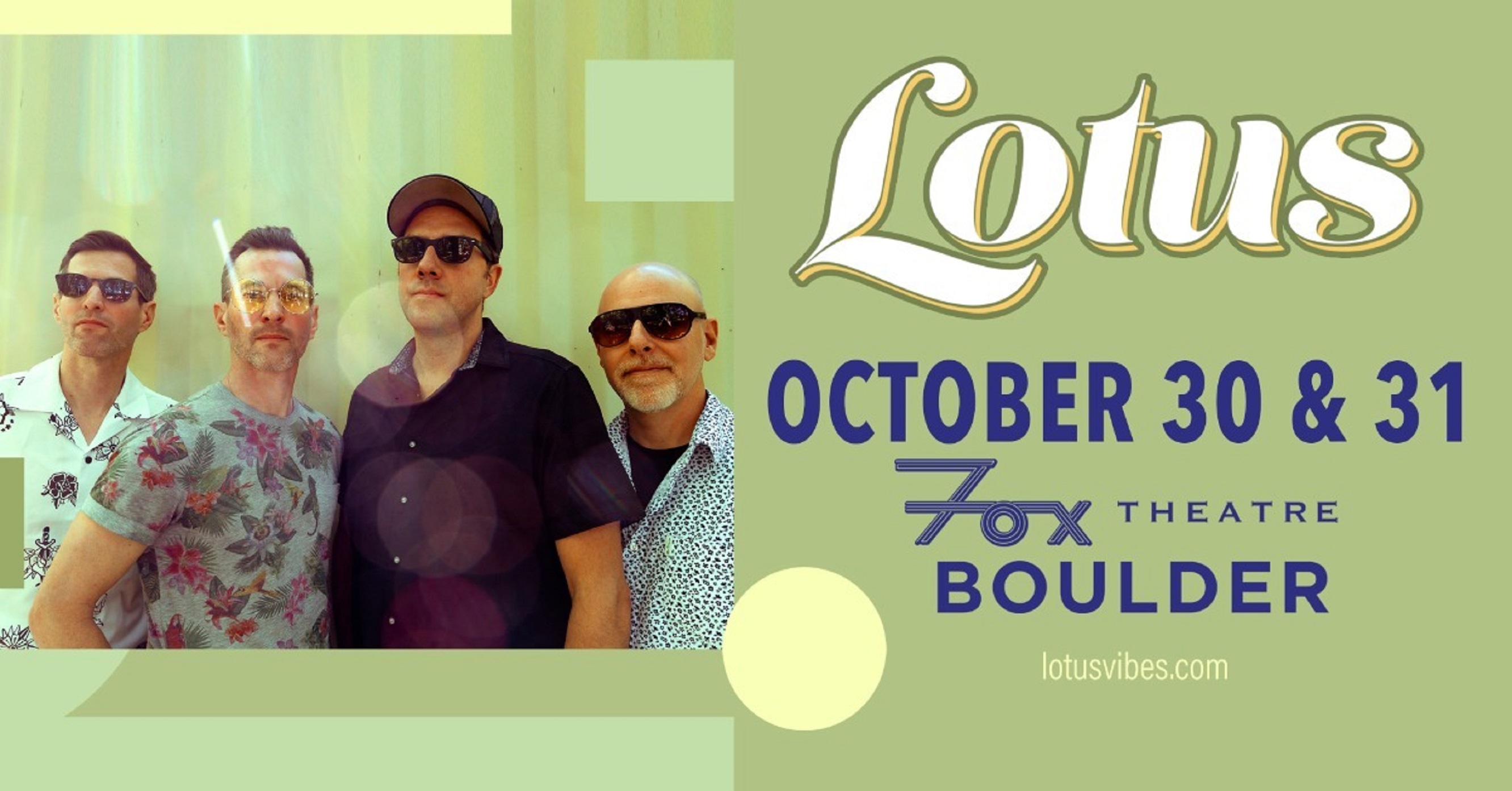 AN EVENING WITH LOTUS: Celebrating Over Two Decades of Electrifying Jams at Boulder's FOX THEATRE
