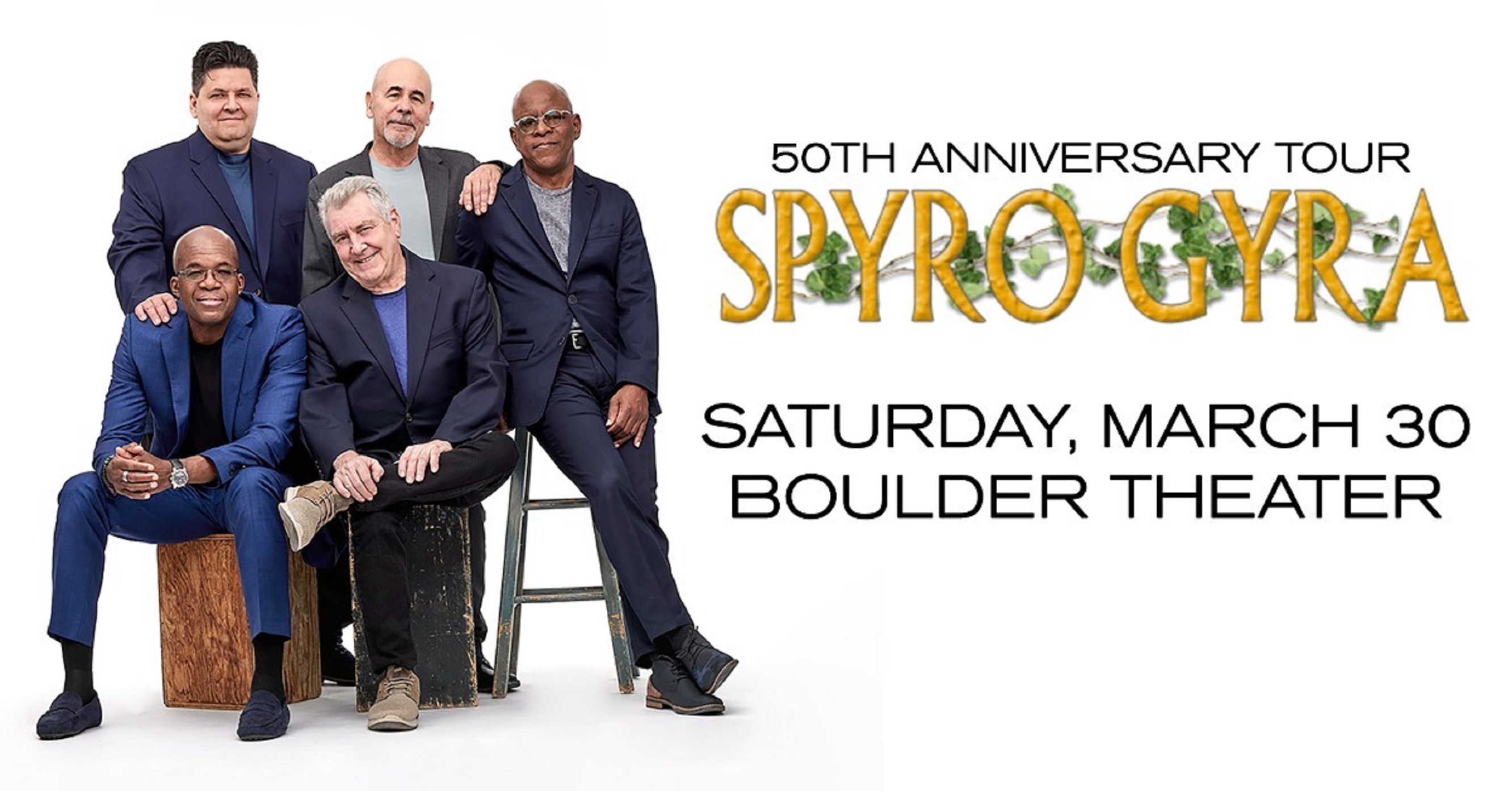 SPYRO GYRA CELEBRATES FIVE DECADES OF JAZZ MASTERY WITH 50TH ANNIVERSARY TOUR AT BOULDER THEATER