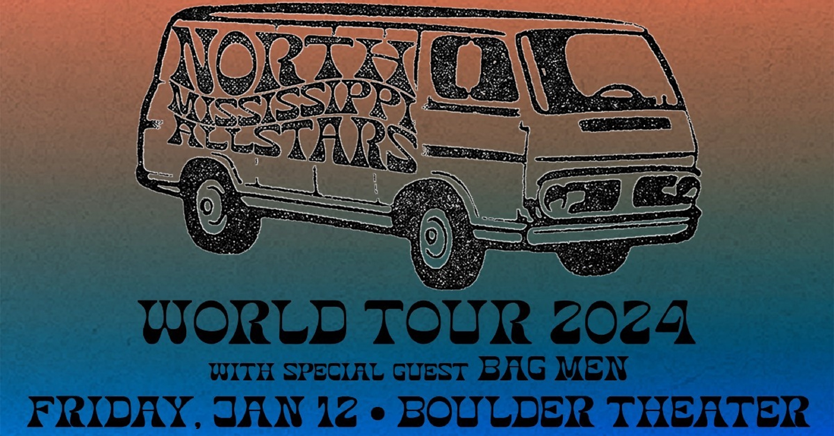 NORTH MISSISSIPPI ALLSTARS - 01.12.24 - BOULDER THEATER