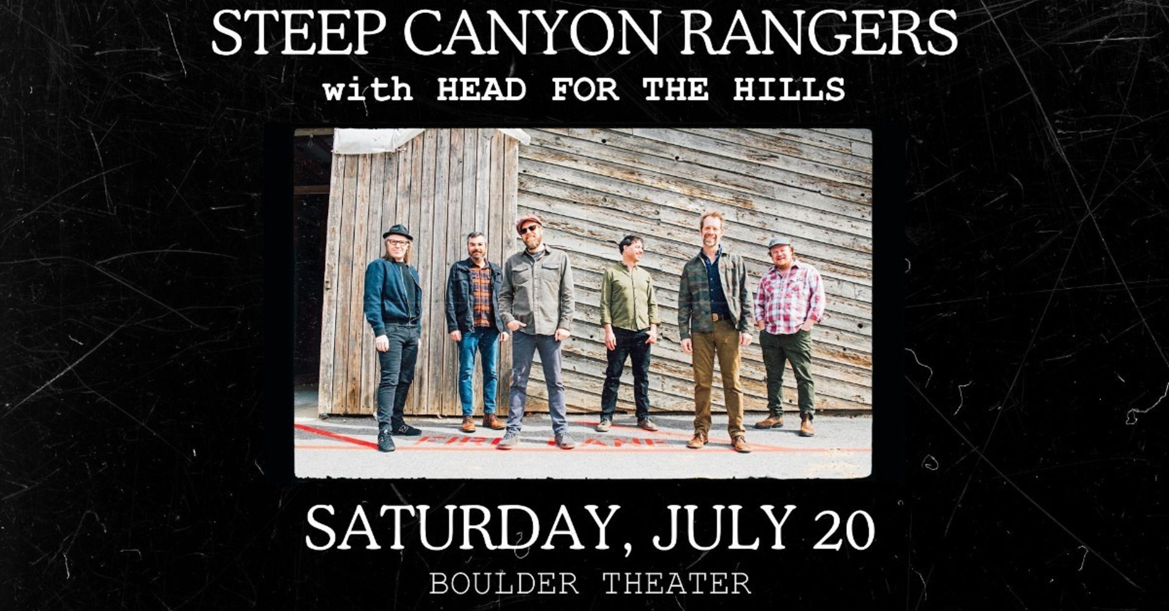 Boulder Theater Presents Steep Canyon Rangers with Head for the Hills - A Night of Unforgettable Bluegrass Music