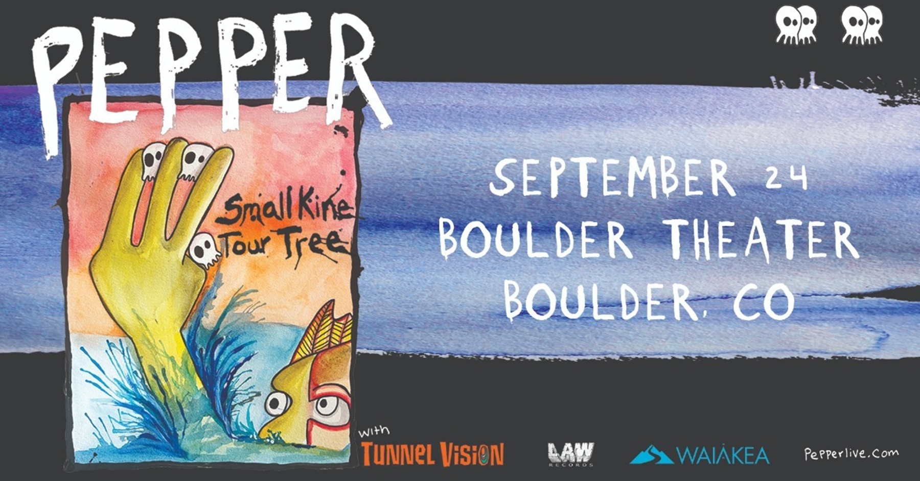 Pepper Returns to the Front Range with Tunnel Vision for a One-Night Stand at Boulder Theater, September 24, 2025