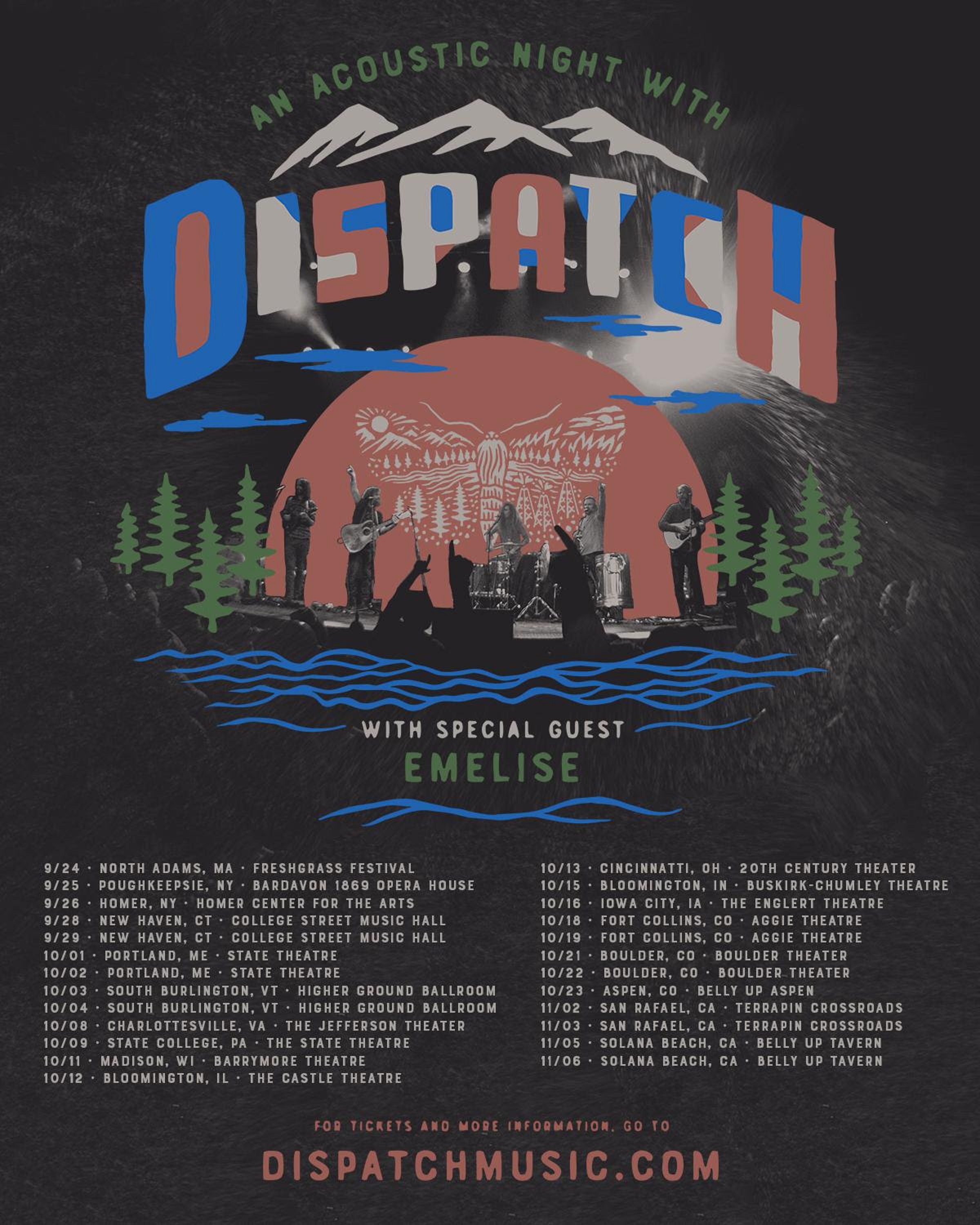 the dispatch tour