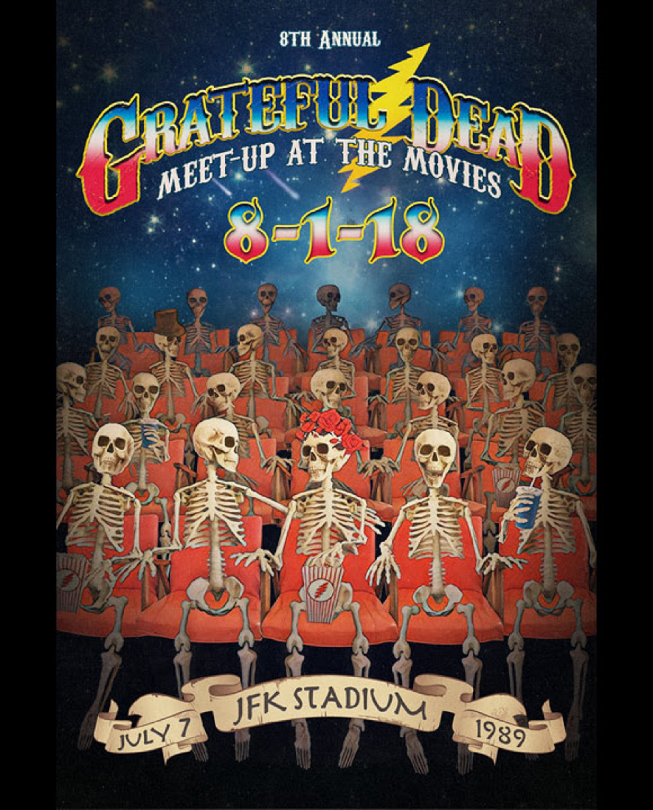 THE 8TH ANNUAL GRATEFUL DEAD MEET-UP AT THE MOVIES | Grateful Web