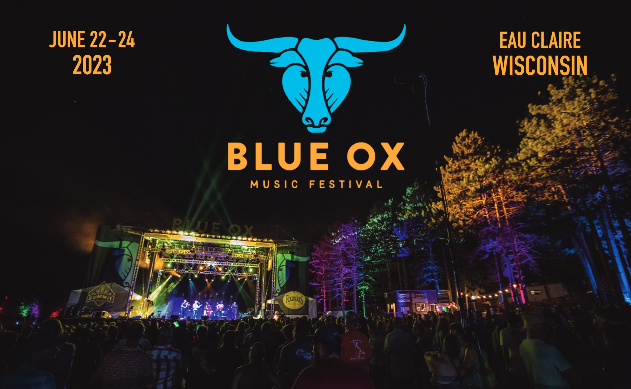 BLUE OX MUSIC FESTIVAL ANNOUNCES ITS ARTIST LINEUP FOR 2023