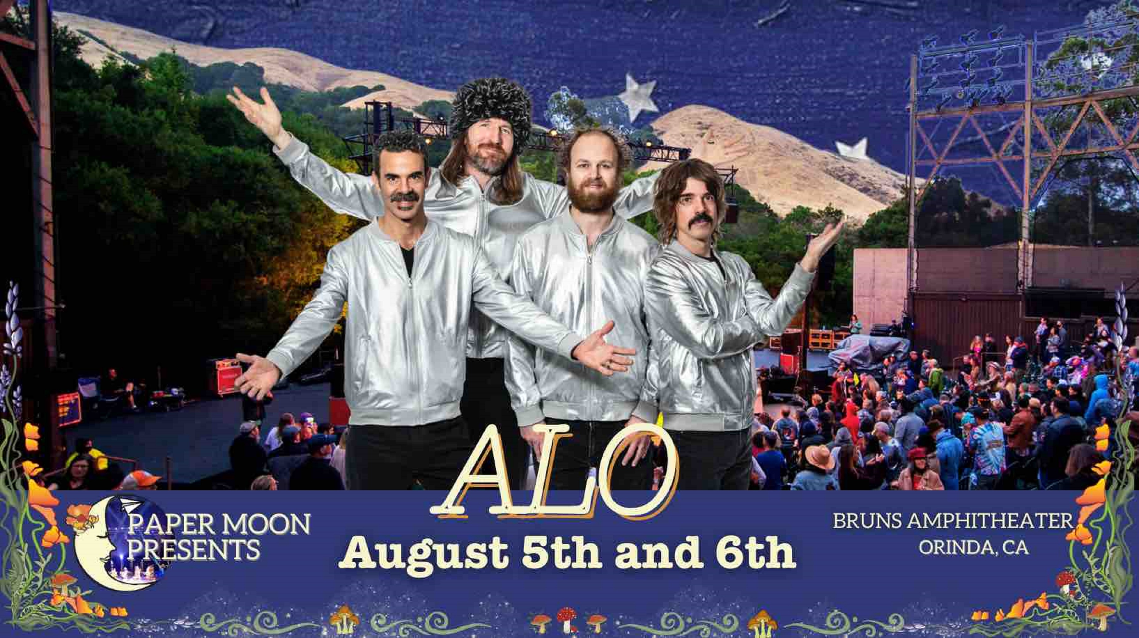 ALO Returns to the Bruns Amphitheater to Headline Two-Day Festival Along with the Debut Performance of Jay Lane & The Mayhem