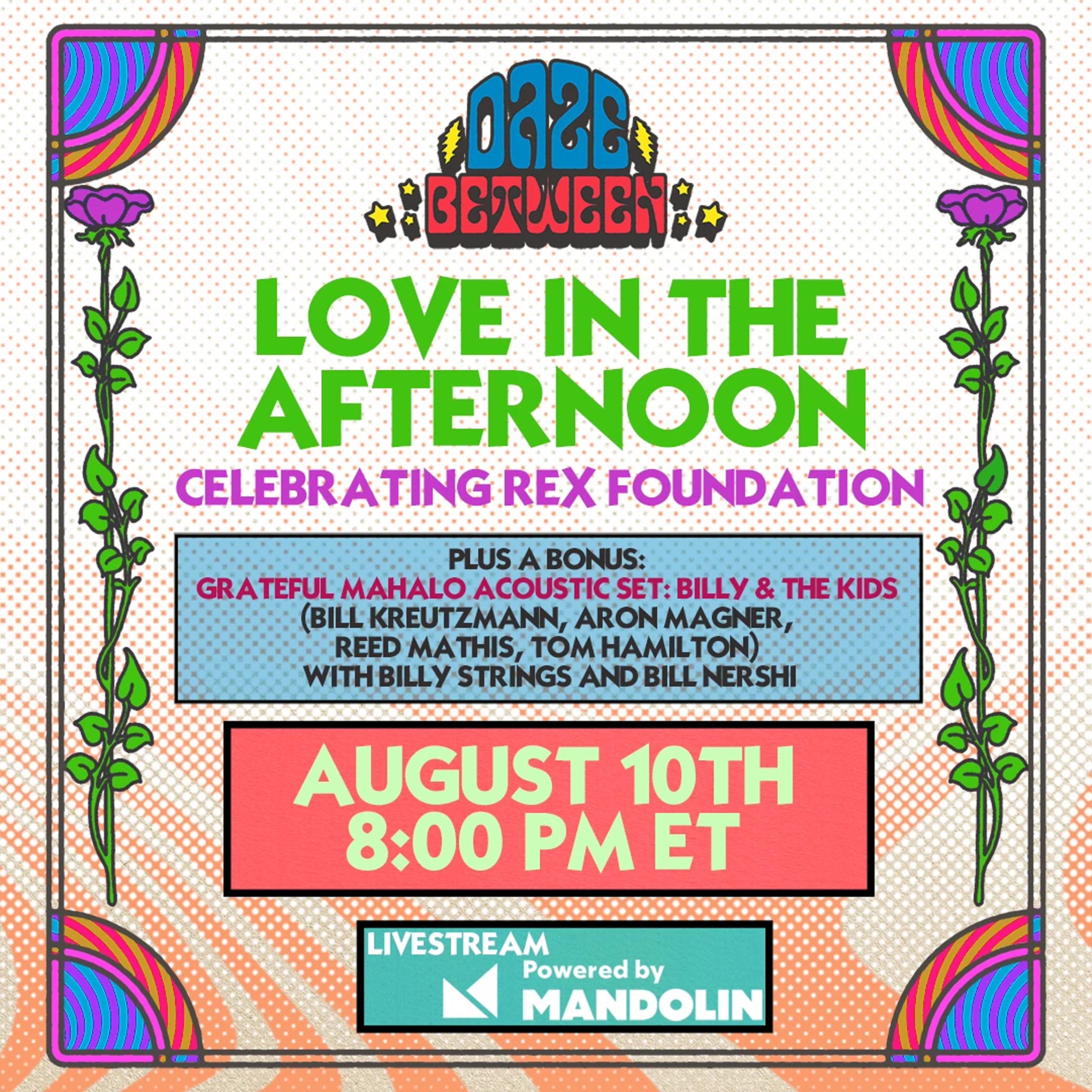 Daze Between: Love In The Afternoon (Celebrating Rex Foundation)