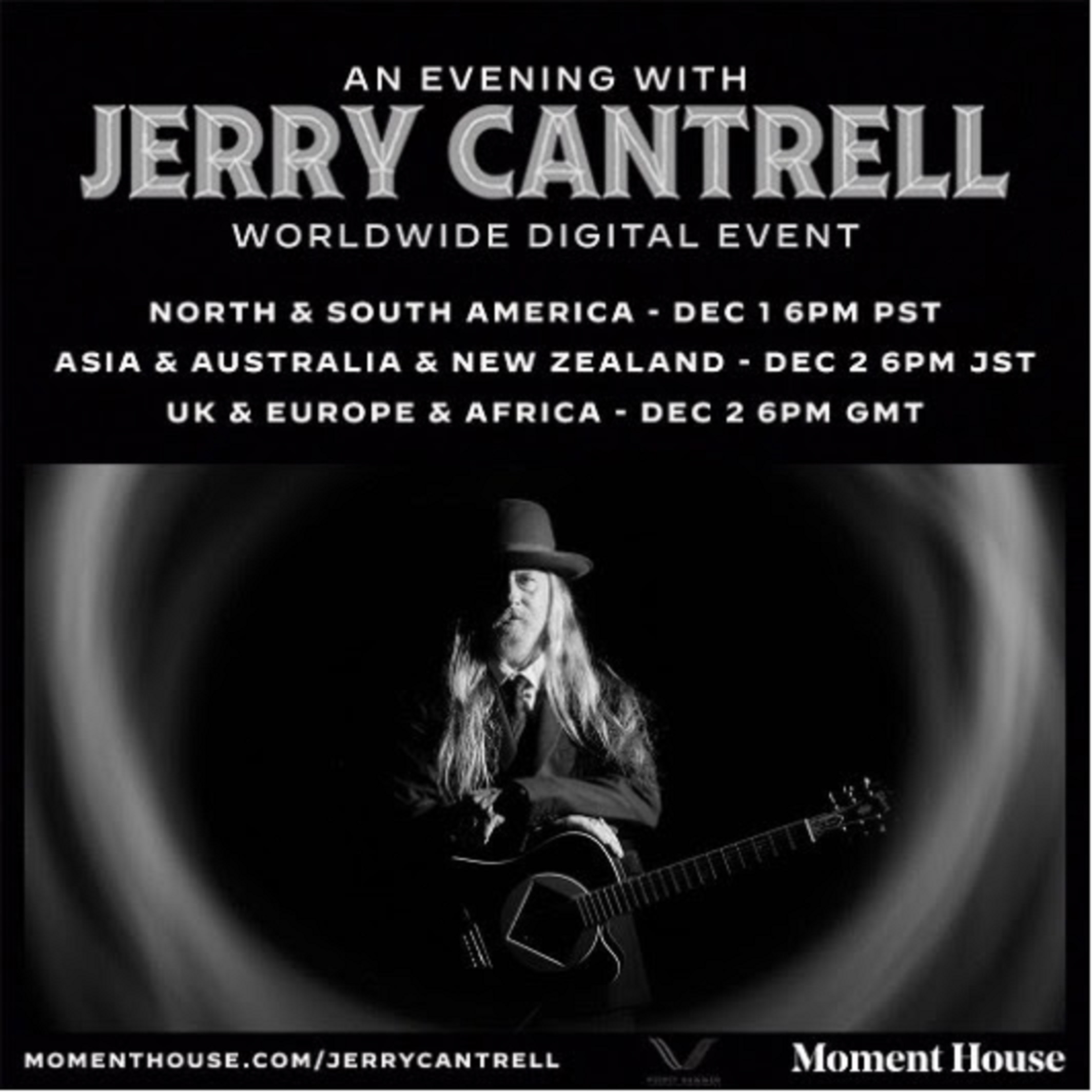 Jerry Cantrell announces global livestream event