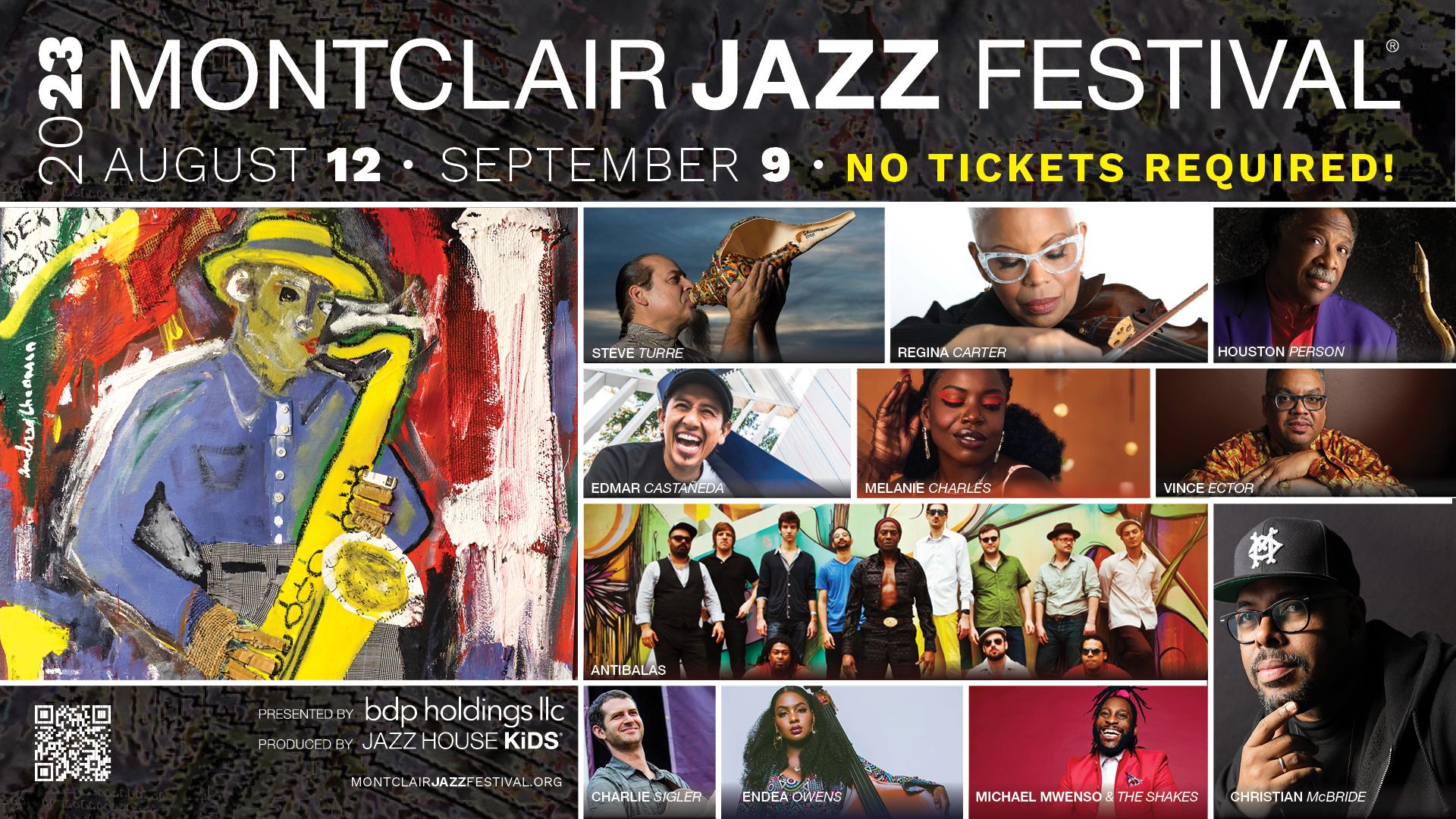 Montclair Jazz Festival Announces 2023 Lineup