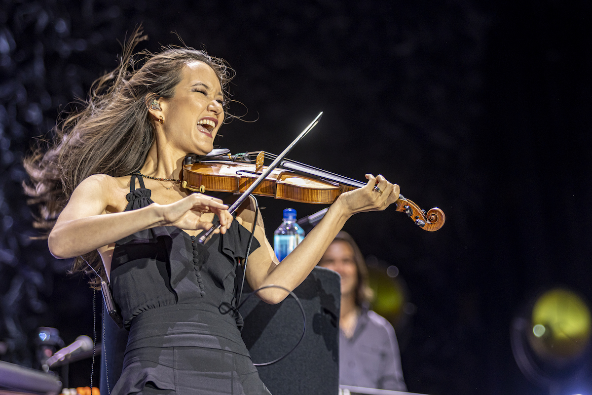 Lead Violinist Katie Jacoby - Photo by Chris Stegner