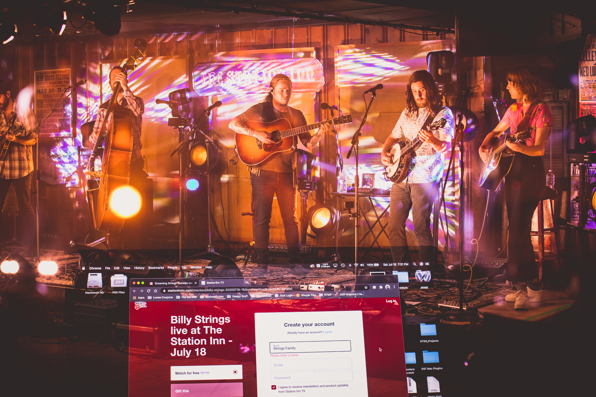 Billy Strings live @ The Station Inn