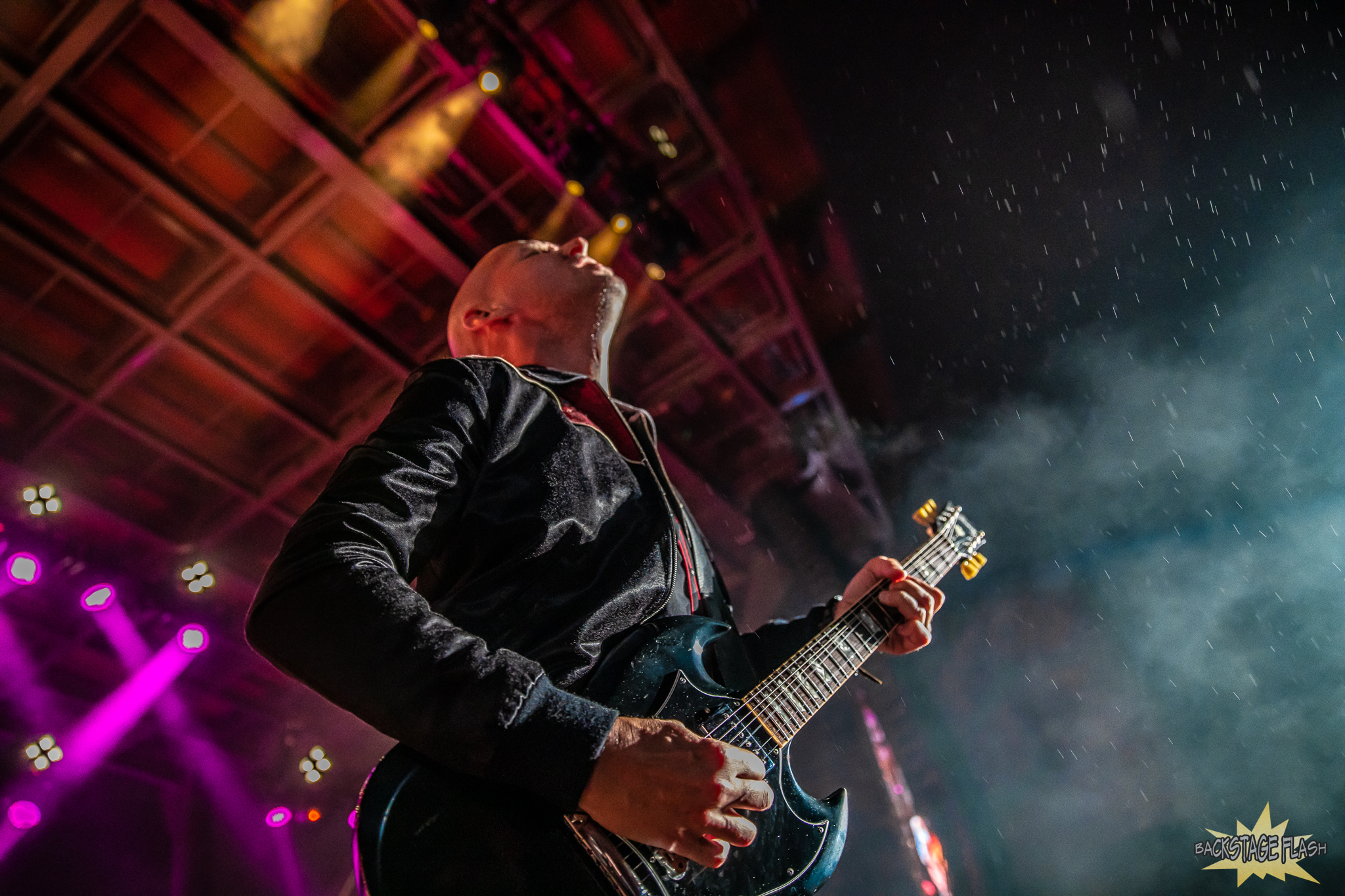 Tim Hanseroth in the rain | Red Rocks Amphitheatre