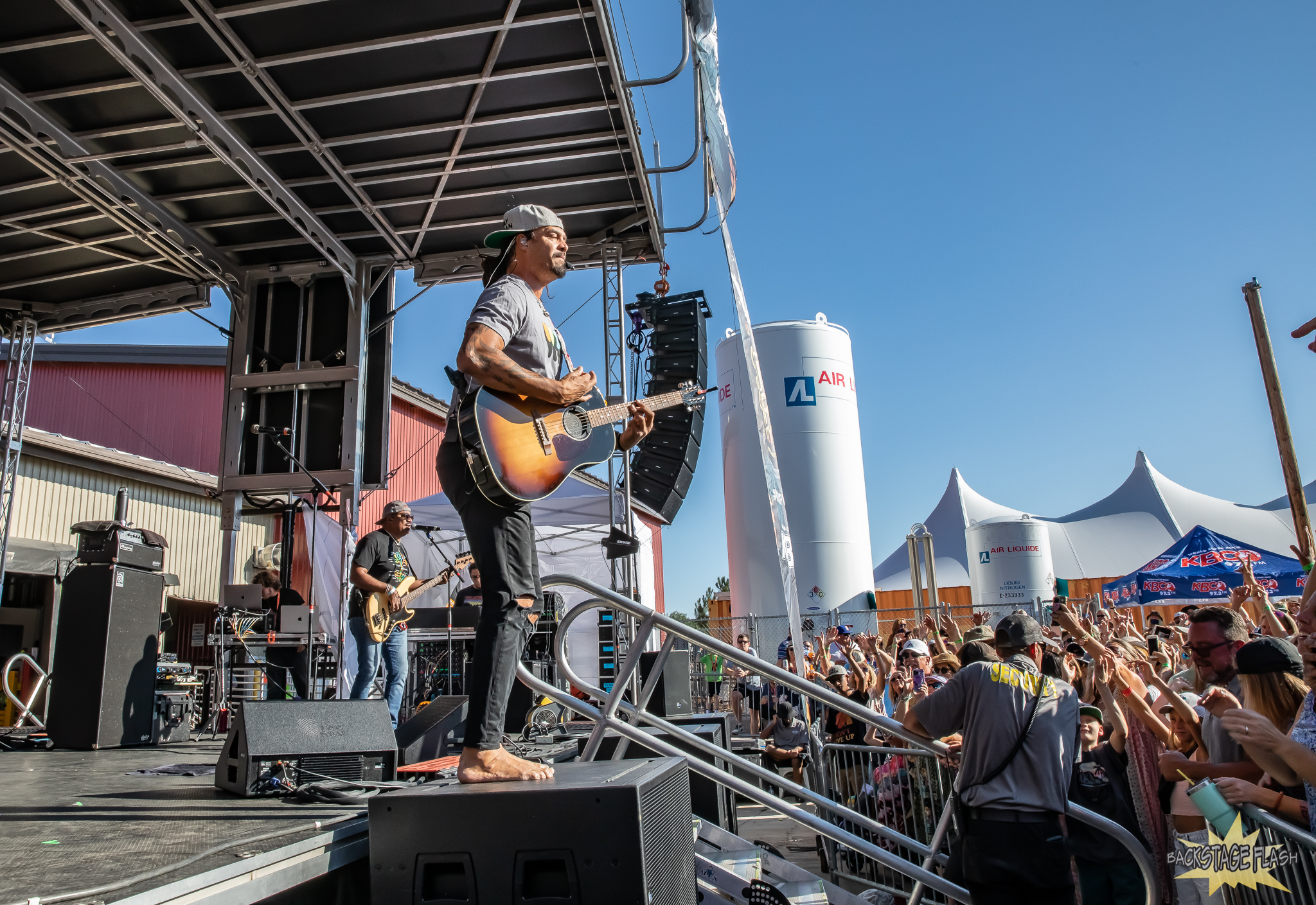 Michael Franti and crowd | Littleton, CO
