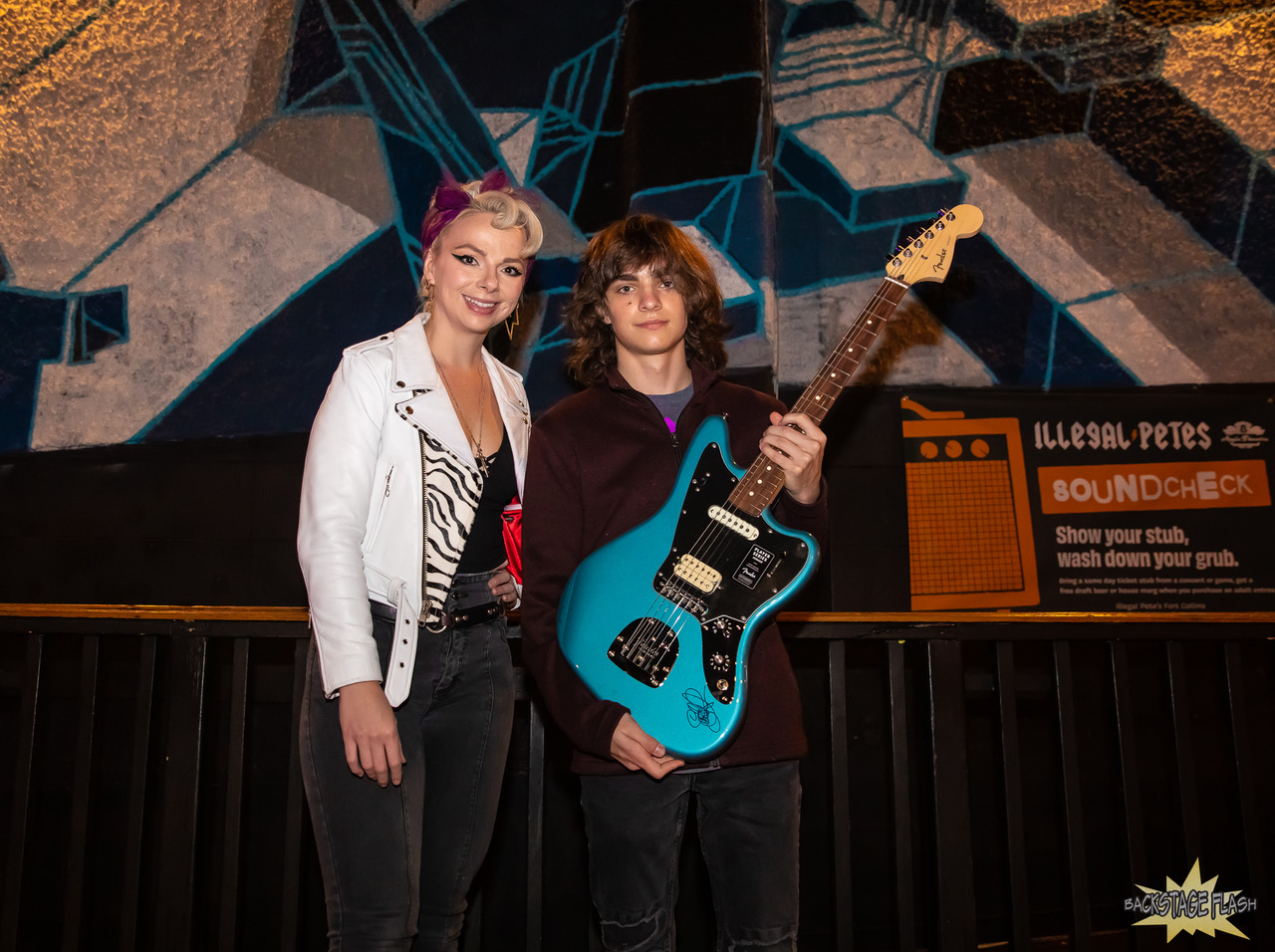 Samantha Fish and Blue Star Connection Recipient, Landis