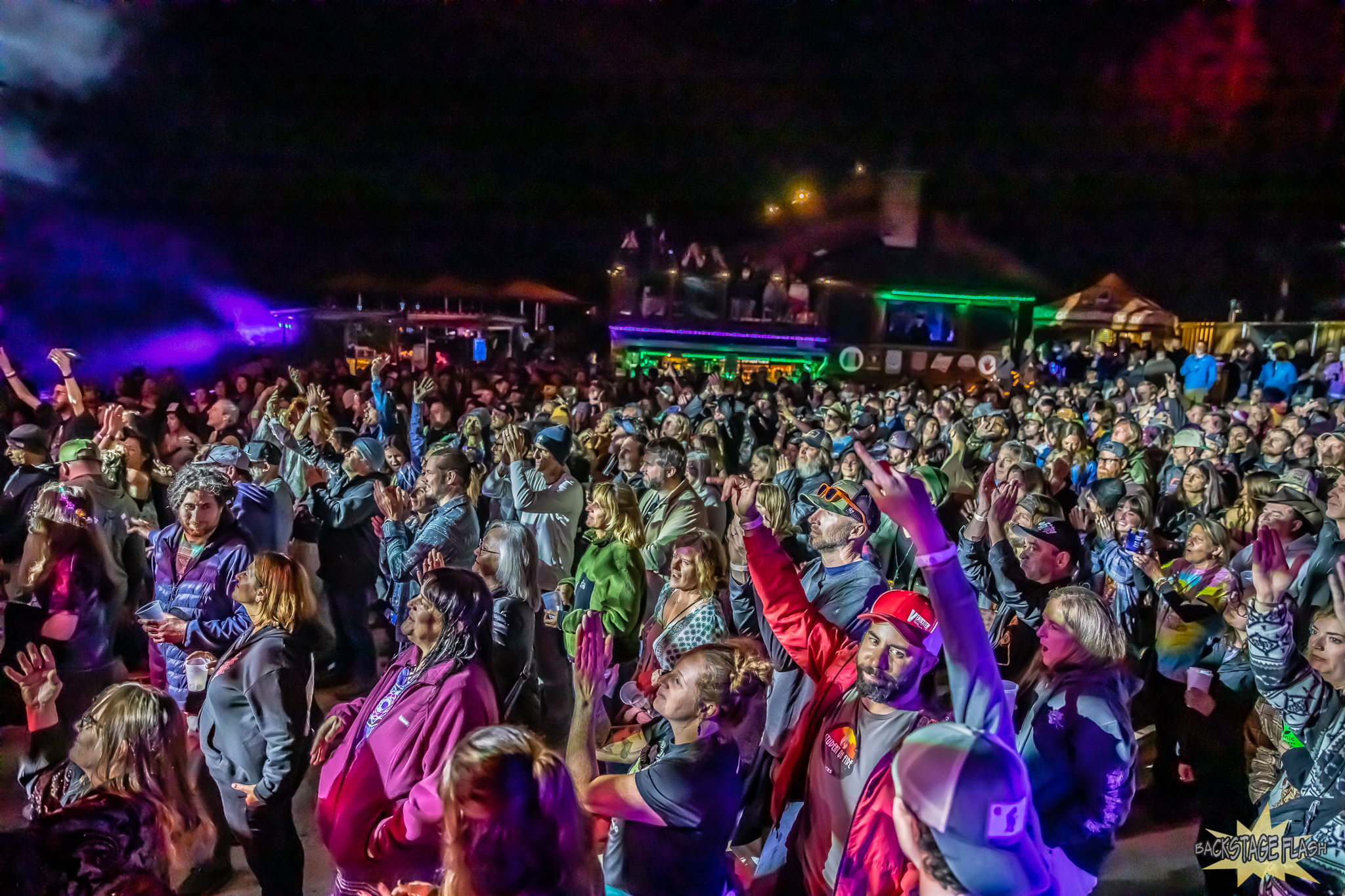 Mishawka Amphitheatre audience