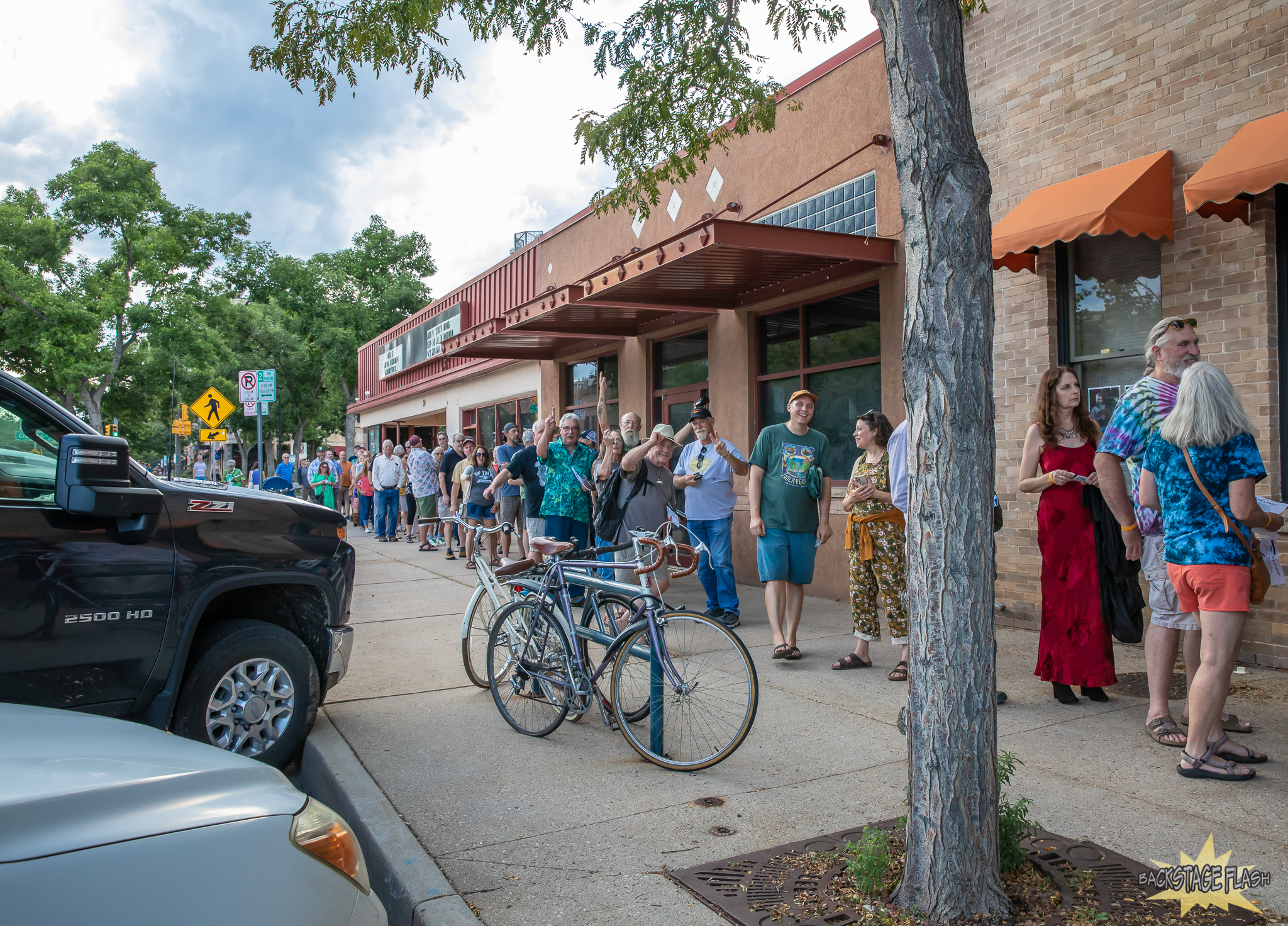 Jorma fans waiting in line for the show | Fort Collins, CO